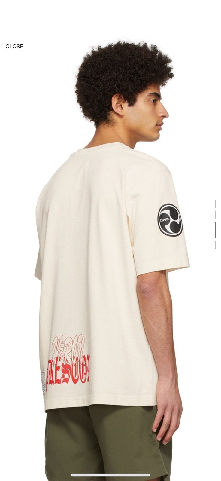 Heron Preston Herron Preston Off-White Cotton T-Shirt Size US XS / EU 42 / 0 - 12 Thumbnail