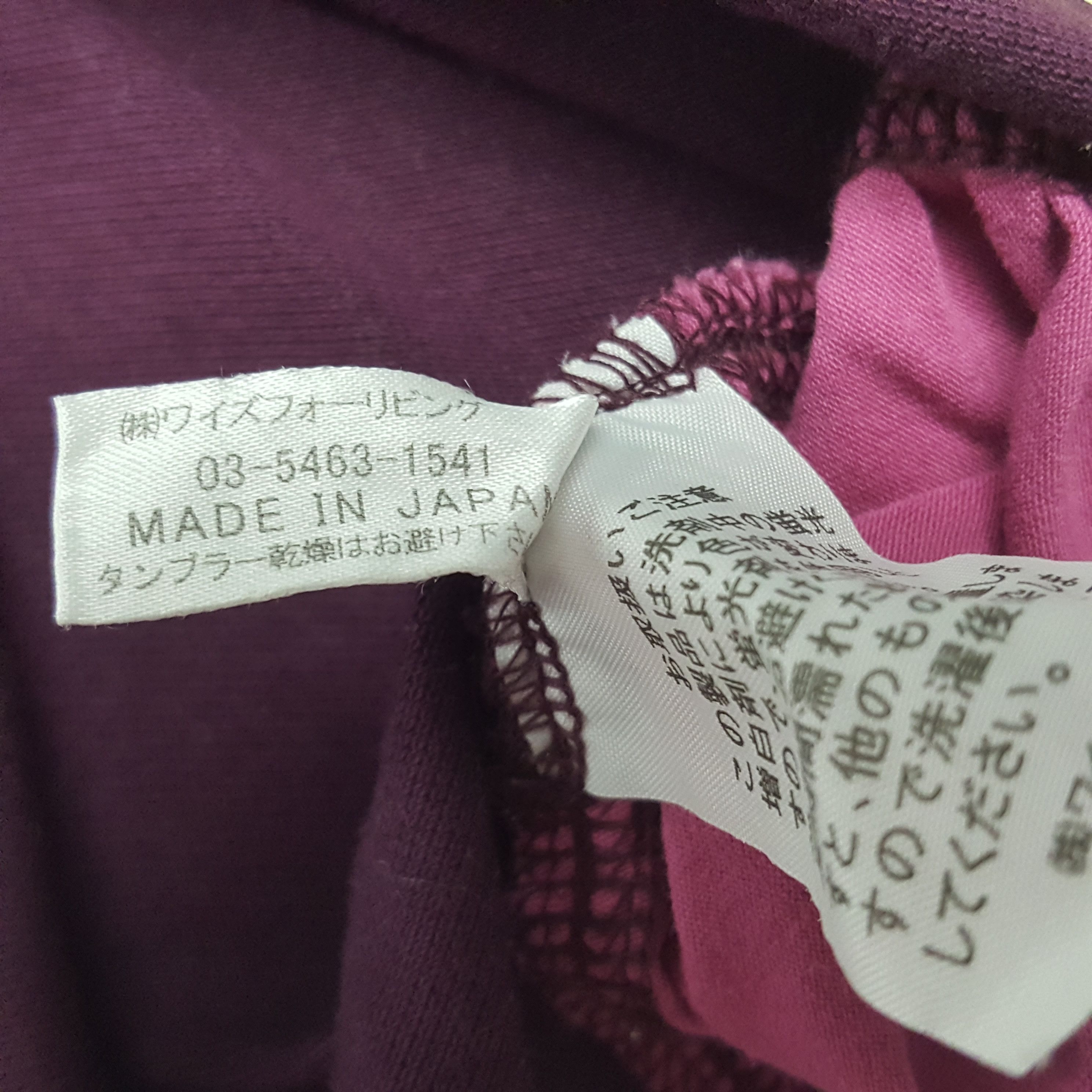 Vintage × Yohji Yamamoto Vintage Y's For Living by Yohji Yamamoto Designer Polos Size US XS / EU 42 / 0 - 6 Thumbnail