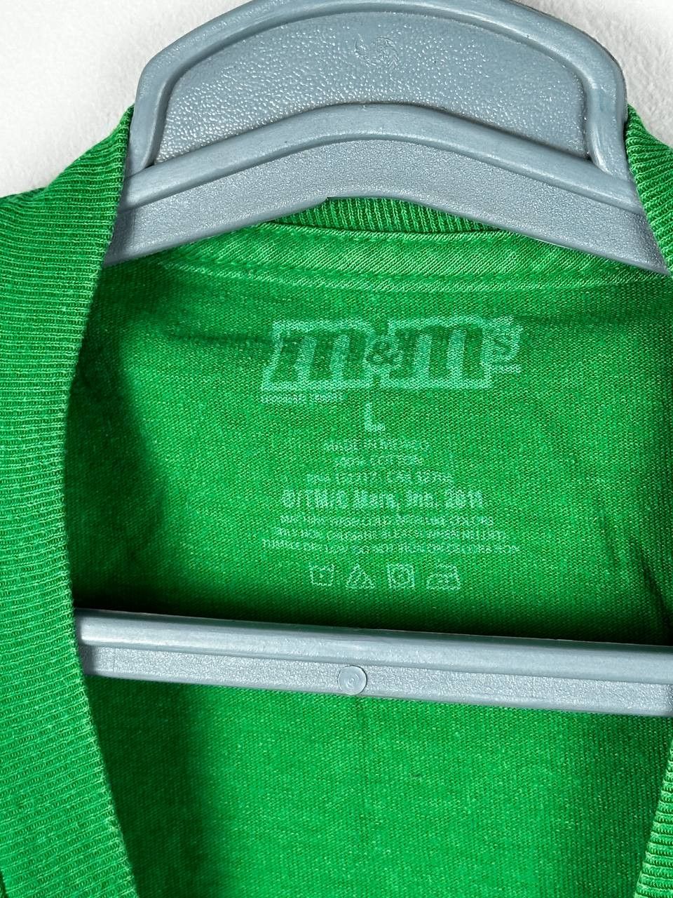 Cartoon Network M&M's Big Face Print Green Tee Shirt Size L Size US L / EU 52-54 / 3 - 6 Thumbnail