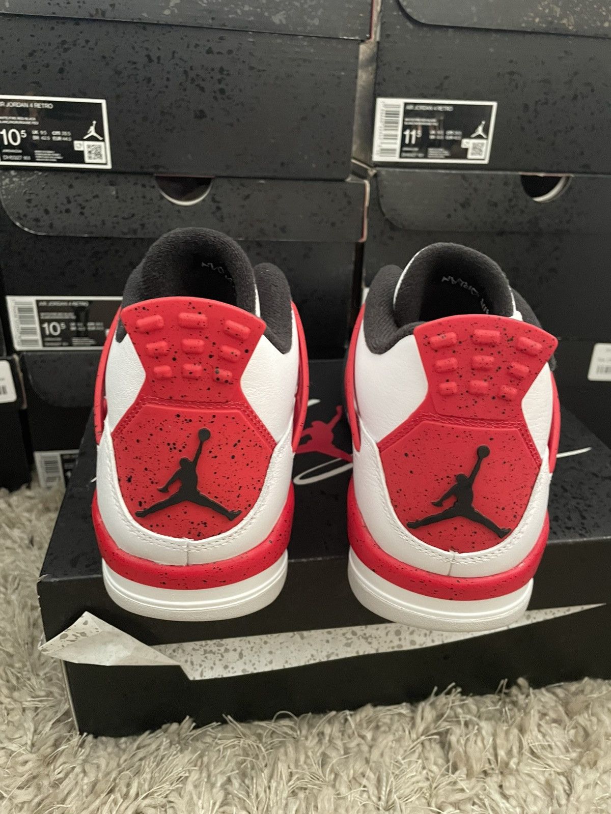 Jordan Brand Jordan 4 Red Cement Size US 7 / EU 40 - 6 Thumbnail