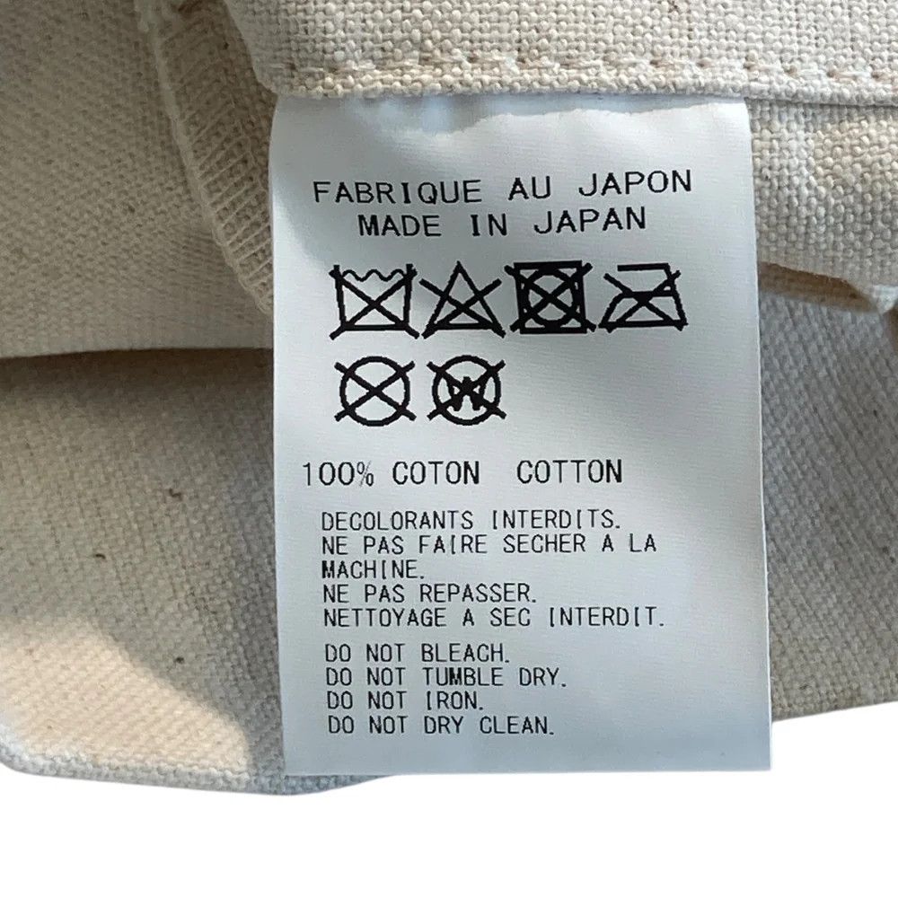Yohji Yamamoto YOHJI YAMAMOTO Signature/Logo Canvas Tote Bag Size ONE SIZE - 5 Thumbnail