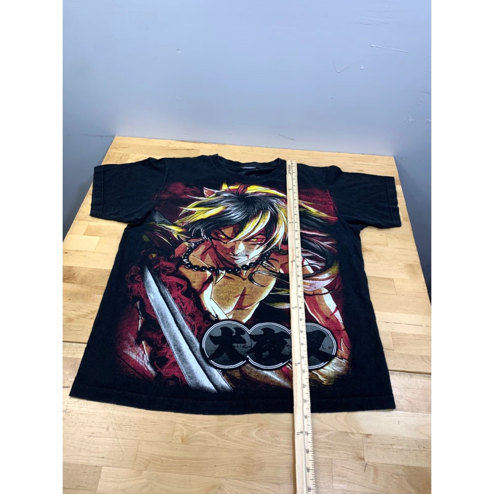 Vintage Inuyasha Anime Graphic Shirt Mens M Black Crew Neck Short Sleeve 11371 Size US M / EU 48-50 / 2 - 3 Thumbnail