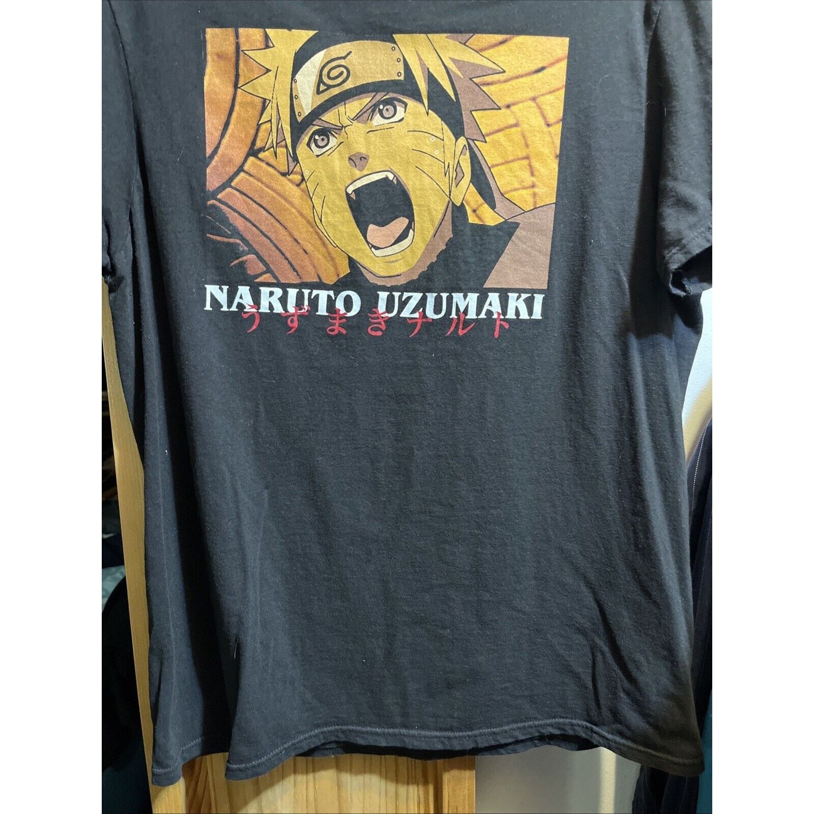 Other Shippuden Collection Tee Naruto Uzumaki Yell T Shirt Men's L Size US L / EU 52-54 / 3 - 5 Thumbnail