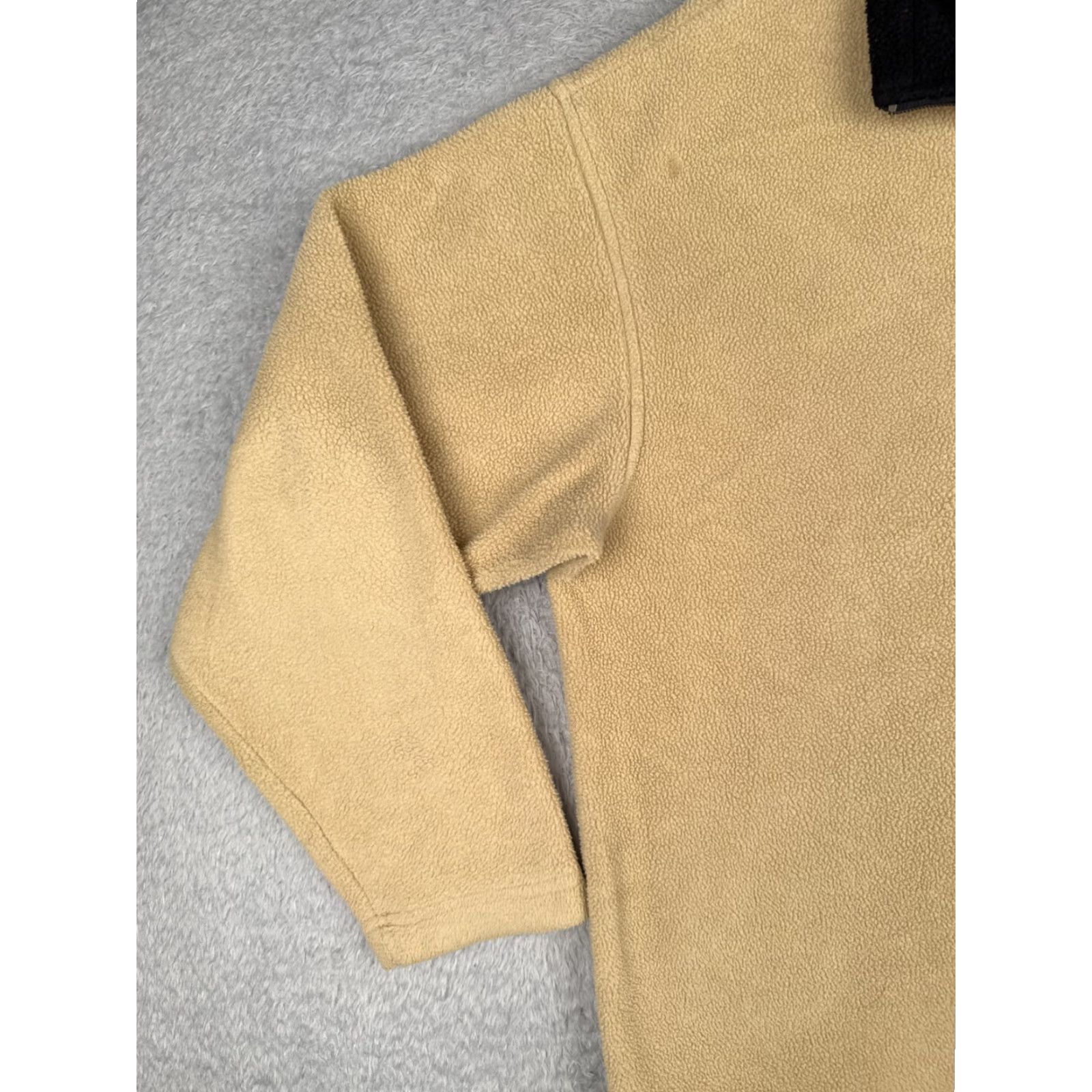 Timberland Timberland Sweater Adult Large Beige 1/4 Zip 100% Polyester Fleece Chore Size US L / EU 52-54 / 3 - 3 Thumbnail