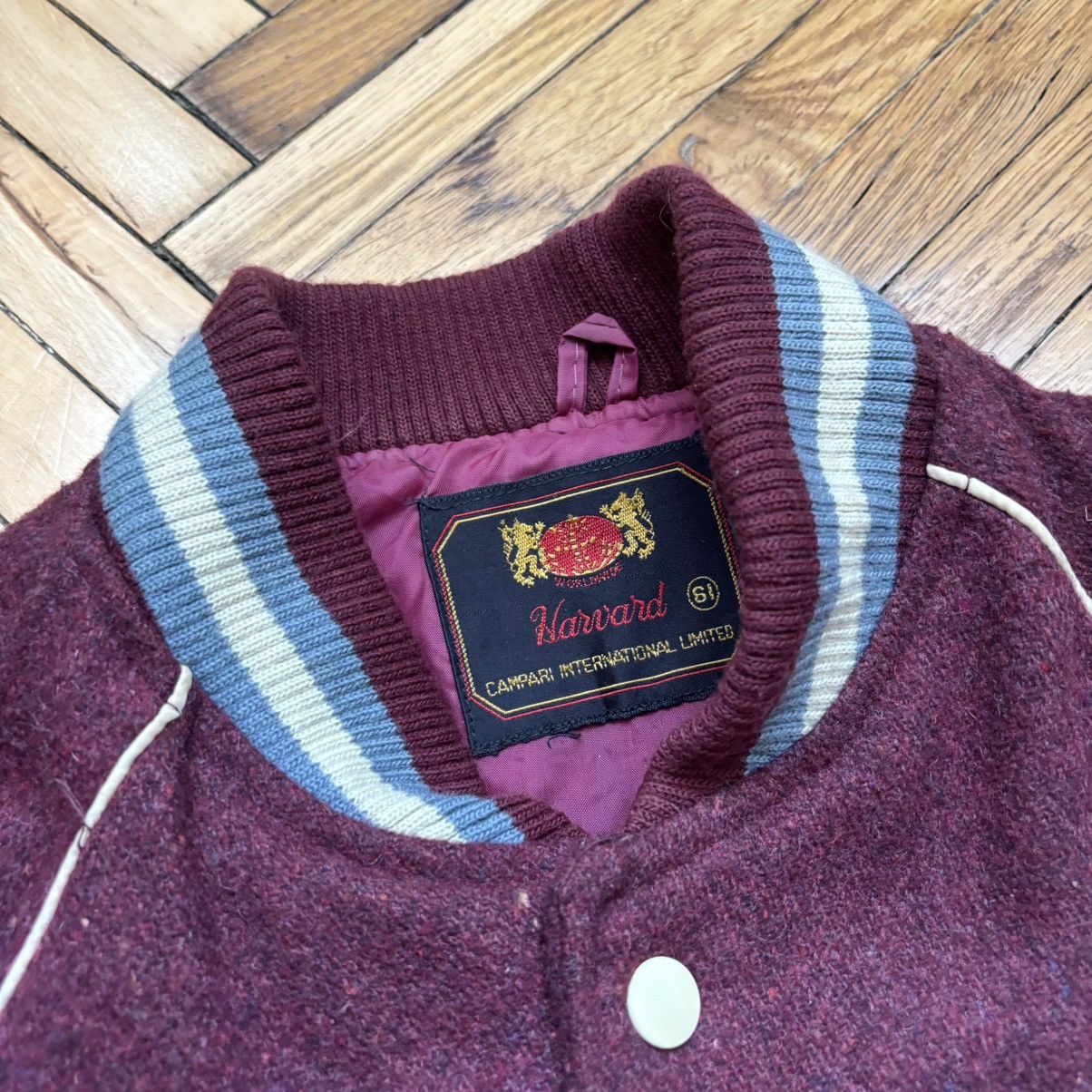 Vintage Vintage 70’s Harvard Wool Bomber Jacket Rare Colours Size US S / EU 44-46 / 1 - 3 Thumbnail