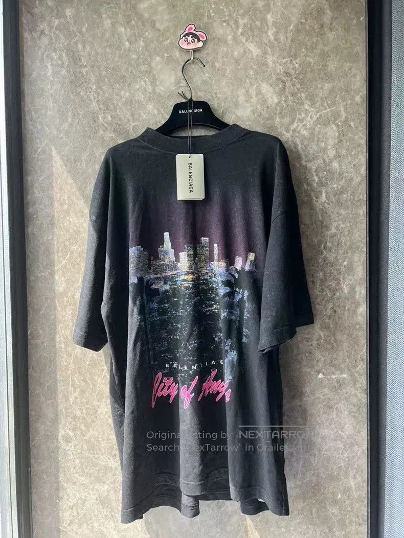 Balenciaga Balenciaga City of Angels LA T-shirt S. Size US S / EU 44-46 / 1 - 1 Thumbnail
