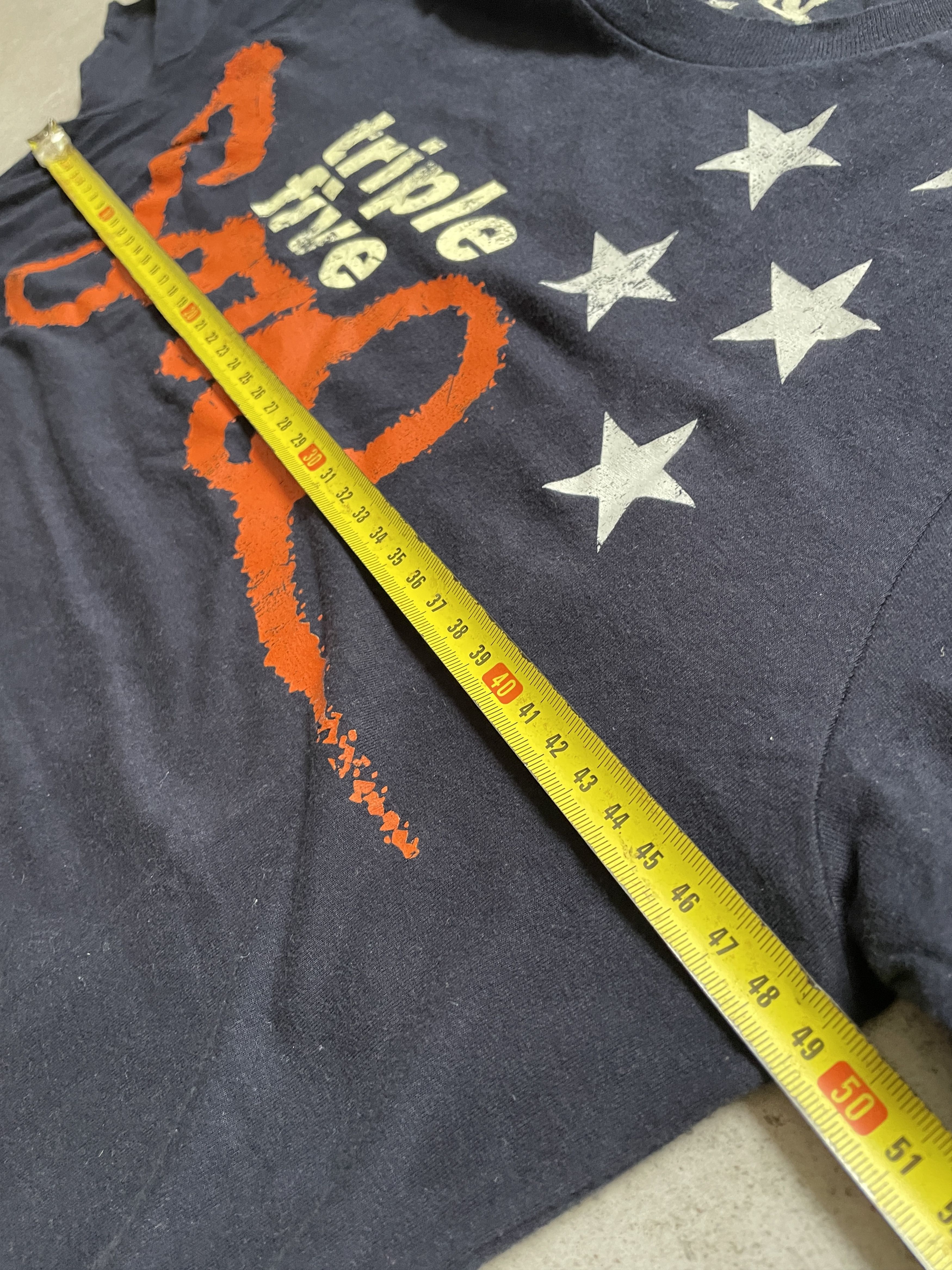 Rap Tees × Triple 5 Soul Y2K TRIPLE 5 SOUL NAVY RAP HIP HOP TEE Size US S / EU 44-46 / 1 - 7 Thumbnail