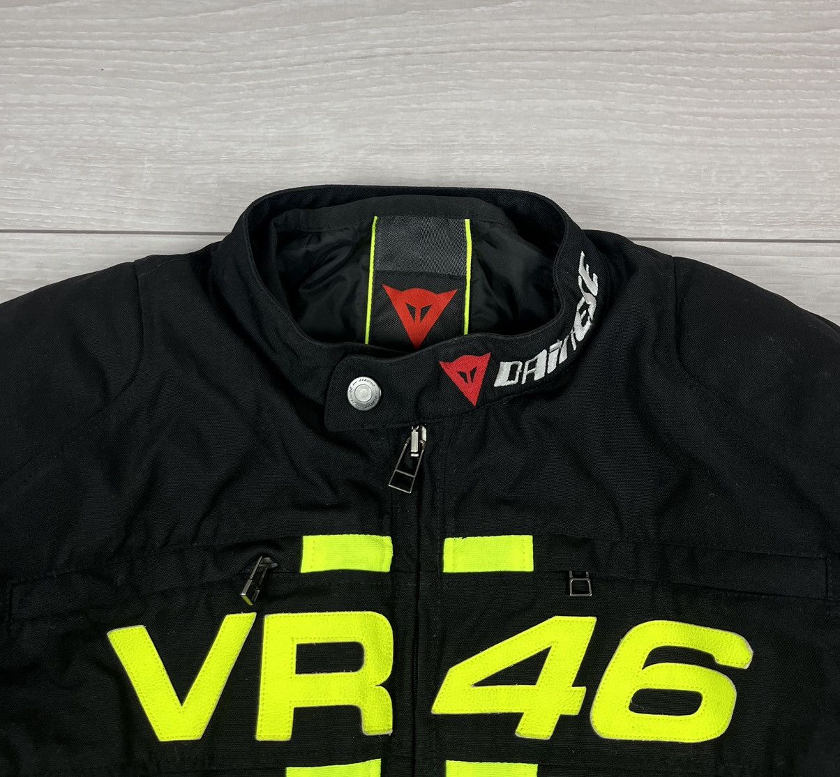 Dainese Dainese Vito Rossi Motorcycle Black Protection Jacket Size US L / EU 52-54 / 3 - 7 Thumbnail