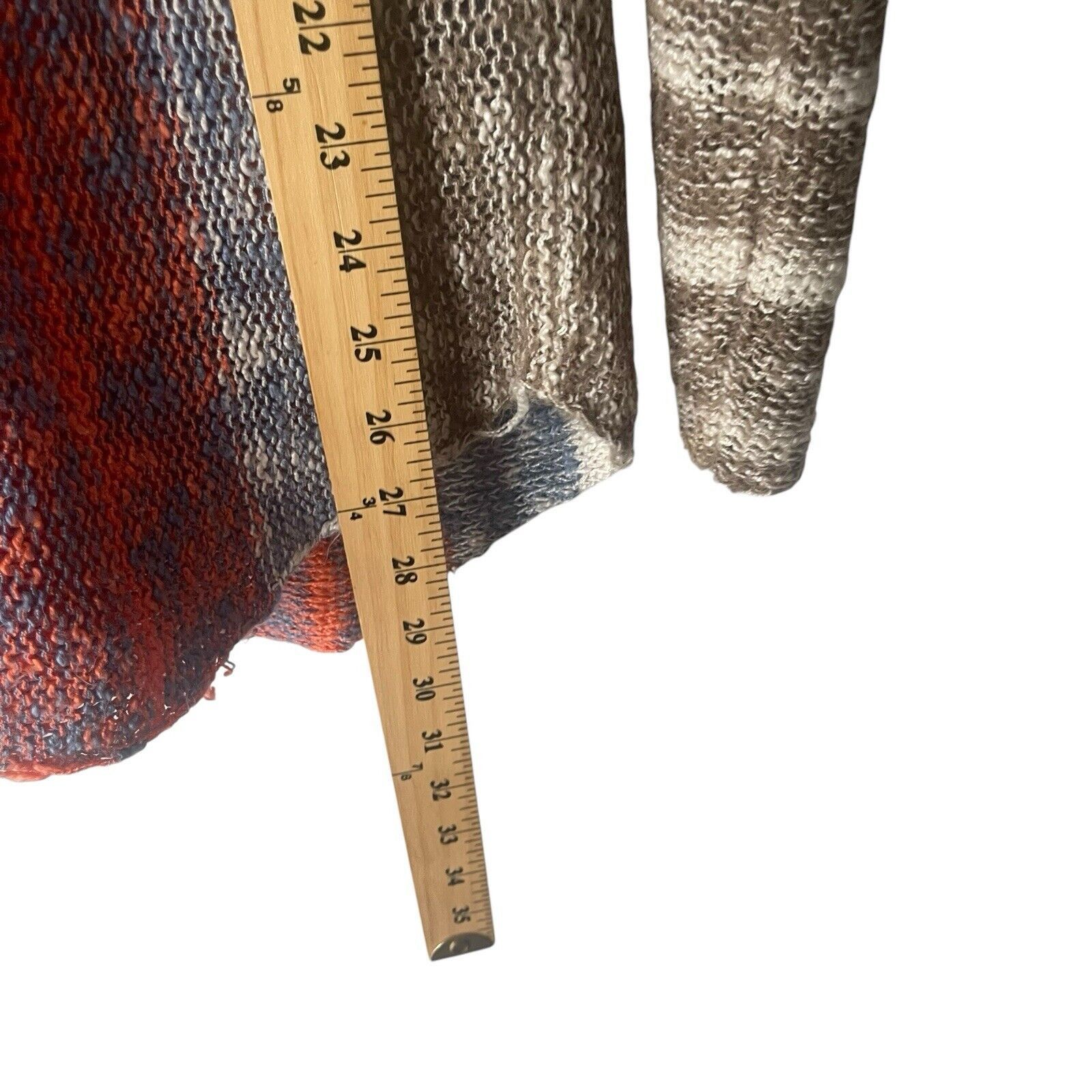 Other The Buckle Day Trip Rainbow Open Knit Oversized Sweater Size M / US 6-8 / IT 42-44 - 10 Thumbnail