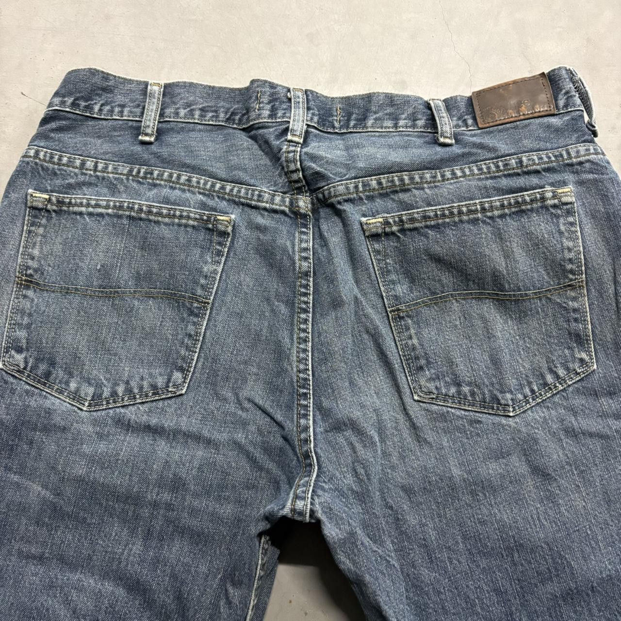 Vintage Crazy Vintage Y2K/2000s Baggy Streetwear Style Dark Blue Wash Denim Jeans! Size US 36 / EU 52 - 5 Thumbnail