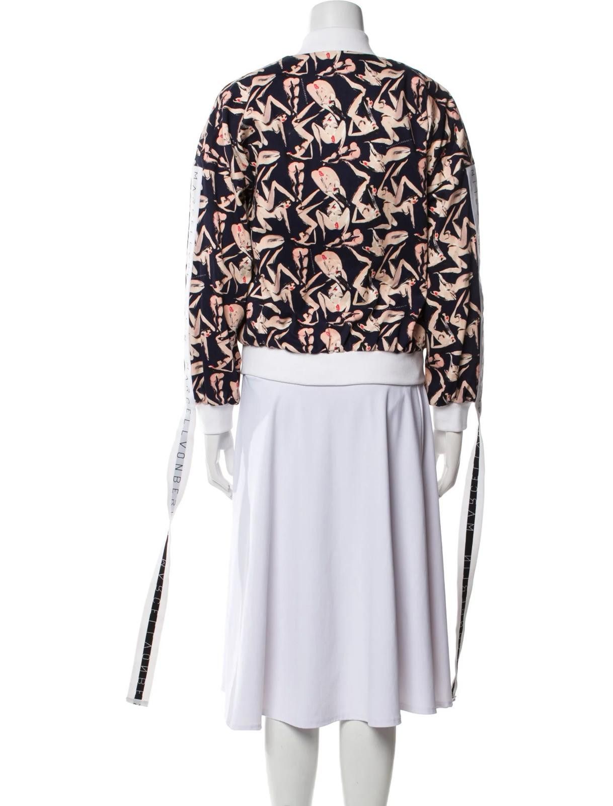 Other Marcell Von Berlin Cotton Print Evening Jacket Sz: M | US 6 Size M / US 6-8 / IT 42-44 - 3 Thumbnail