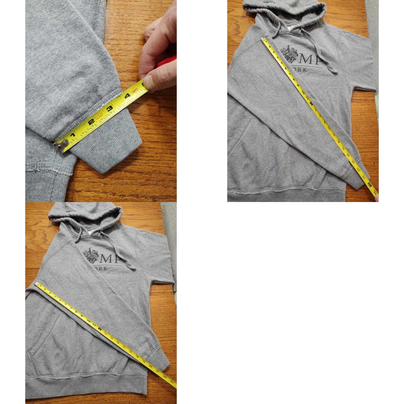 Vintage VINTAGE Trump New York Hoodie Sweatshirt Mens Gray M Logo Pullover Hoodie Casual Outdoor Sports Size US M / EU 48-50 / 2 - 8 Thumbnail