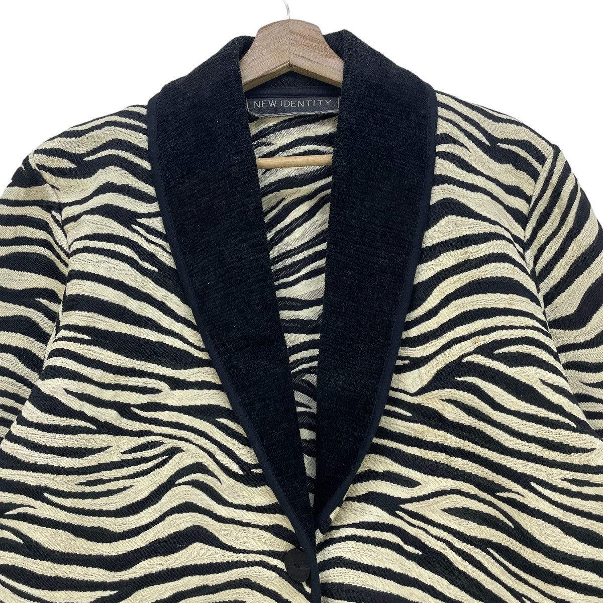 Aran Isles Knitwear 🔥Vintage New Indentity Cropped Jacket Size M / US 6-8 / IT 42-44 - 3 Thumbnail