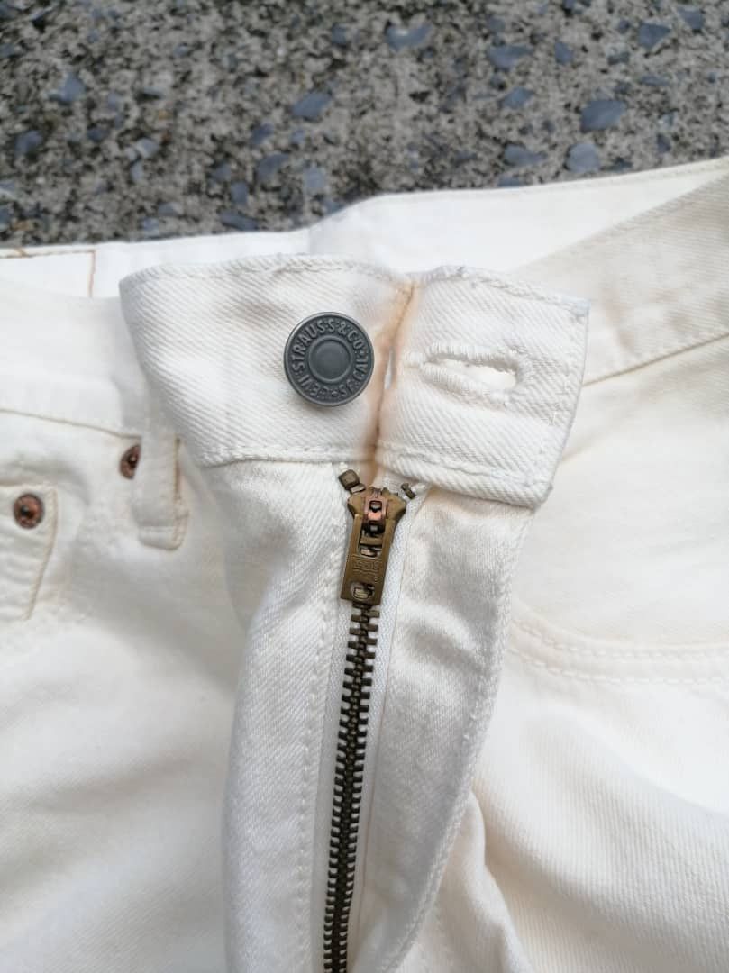 Levi's × Levi's Vintage Clothing Levi's Strauss 702 White Pants Size US 33 - 4 Thumbnail