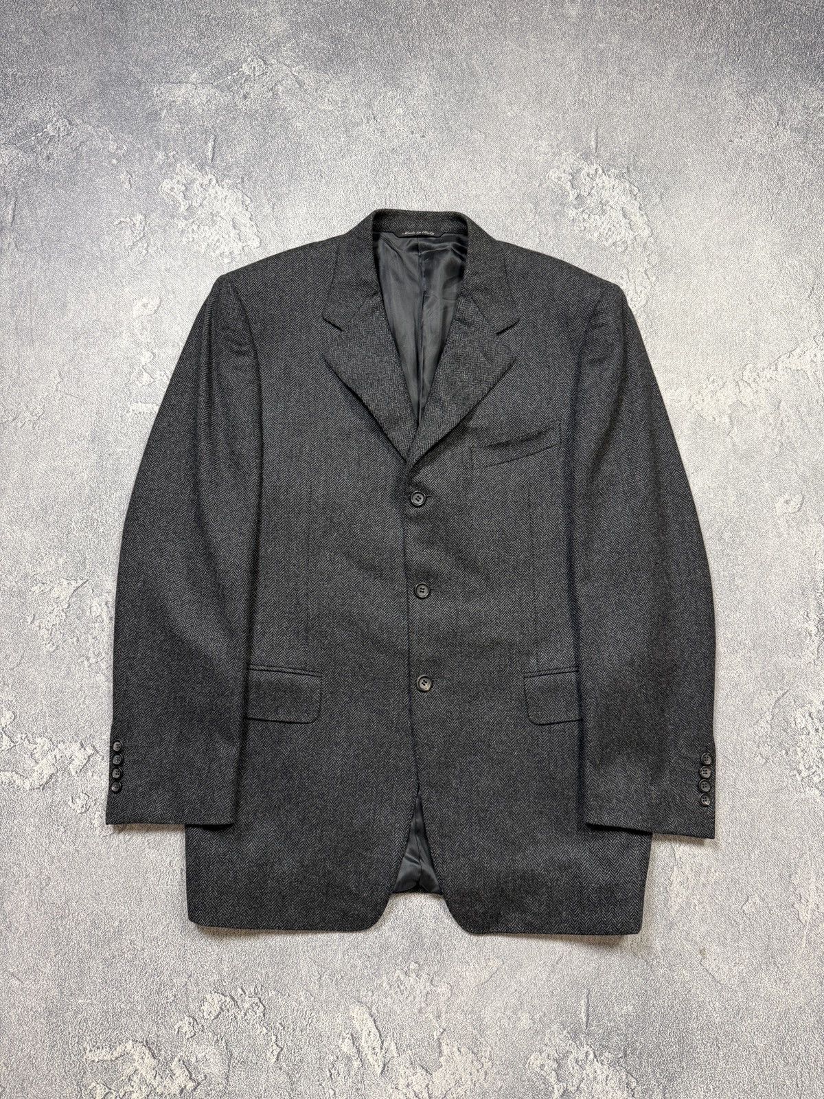 Canali Canali Wool Blazer Made in Italy Size 50R - 2 Thumbnail
