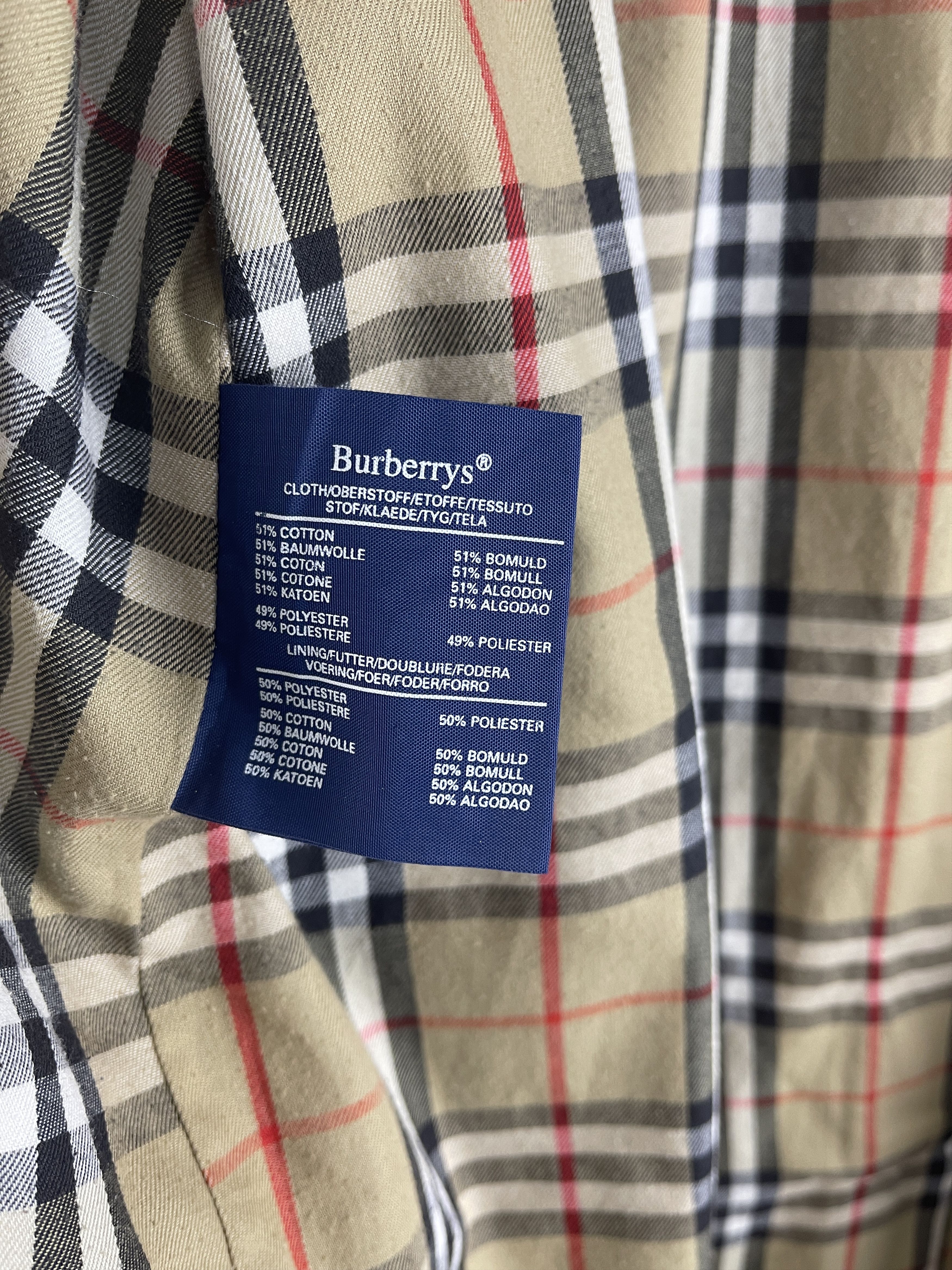 Burberry Prorsum Vintage Burberrys’ London Nova Check Coat Made In England Size US M / EU 48-50 / 2 - 16 Thumbnail