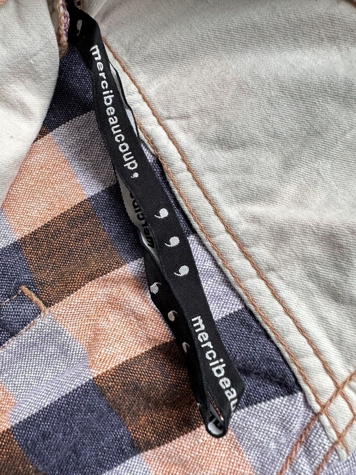 mercibeaucoup S/S2009 Mercibeaucoup plaid denim pants Size US 30 / EU 46 - 23 Thumbnail