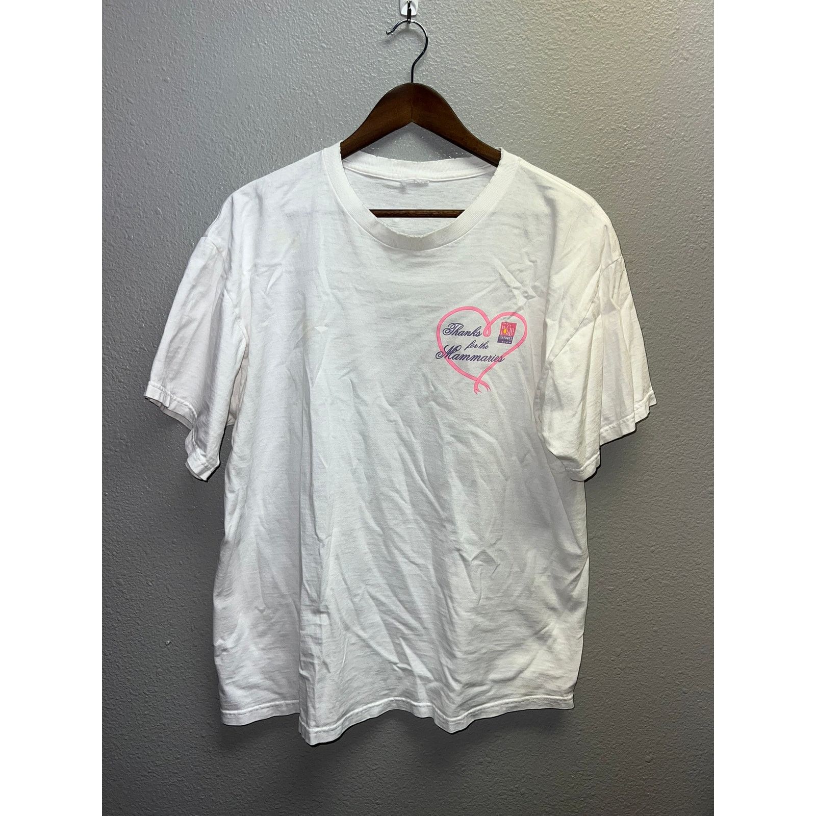 Vintage Vintage Rosie O Donnell Show Shirt Thanks Mammaries Cancer X Size US XL / EU 56 / 4 - 1 Thumbnail