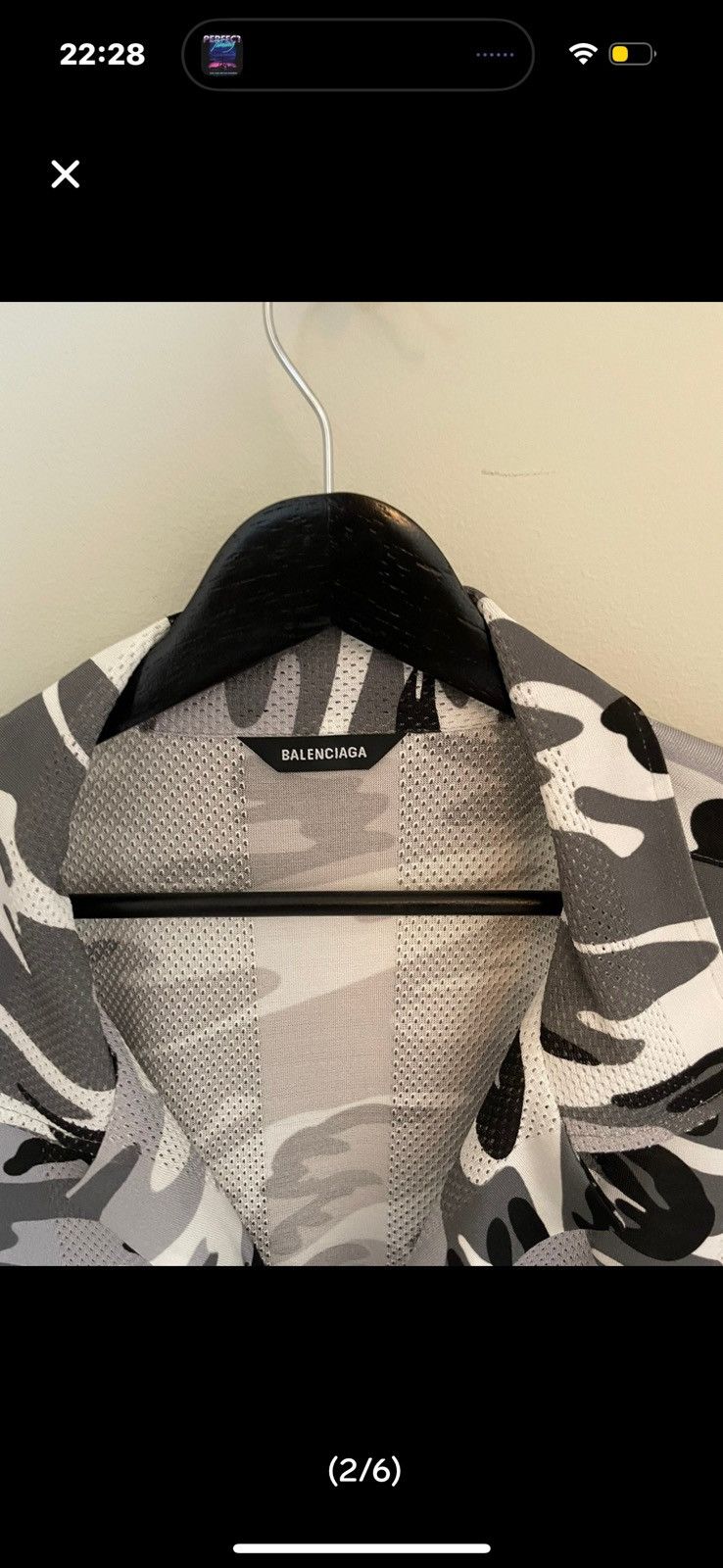 Balenciaga Camo shirt Size US XL / EU 56 / 4 - 2 Thumbnail