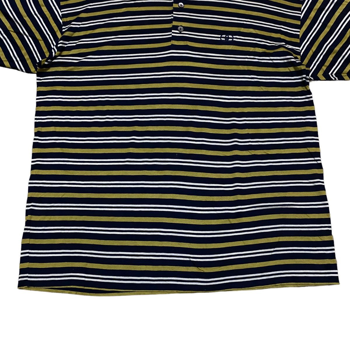 Gucci Rare Design Vintage Brand Gucci Stripe Shirt 1990s Size US L / EU 52-54 / 3 - 4 Thumbnail