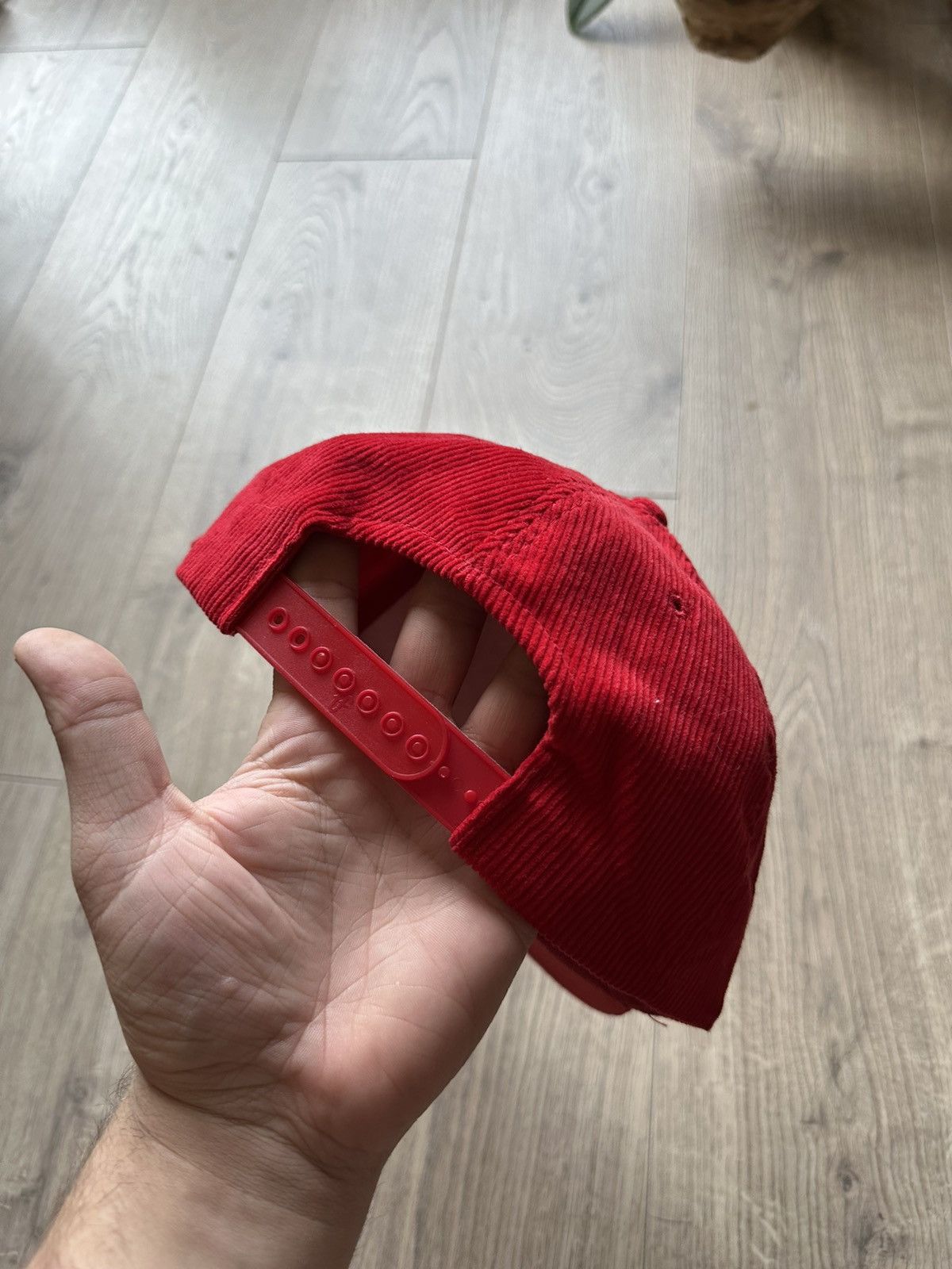 NHL Calgary Flames Vintage Ted Fletcher 90’s Corduroy Hat Size ONE SIZE - 5 Thumbnail