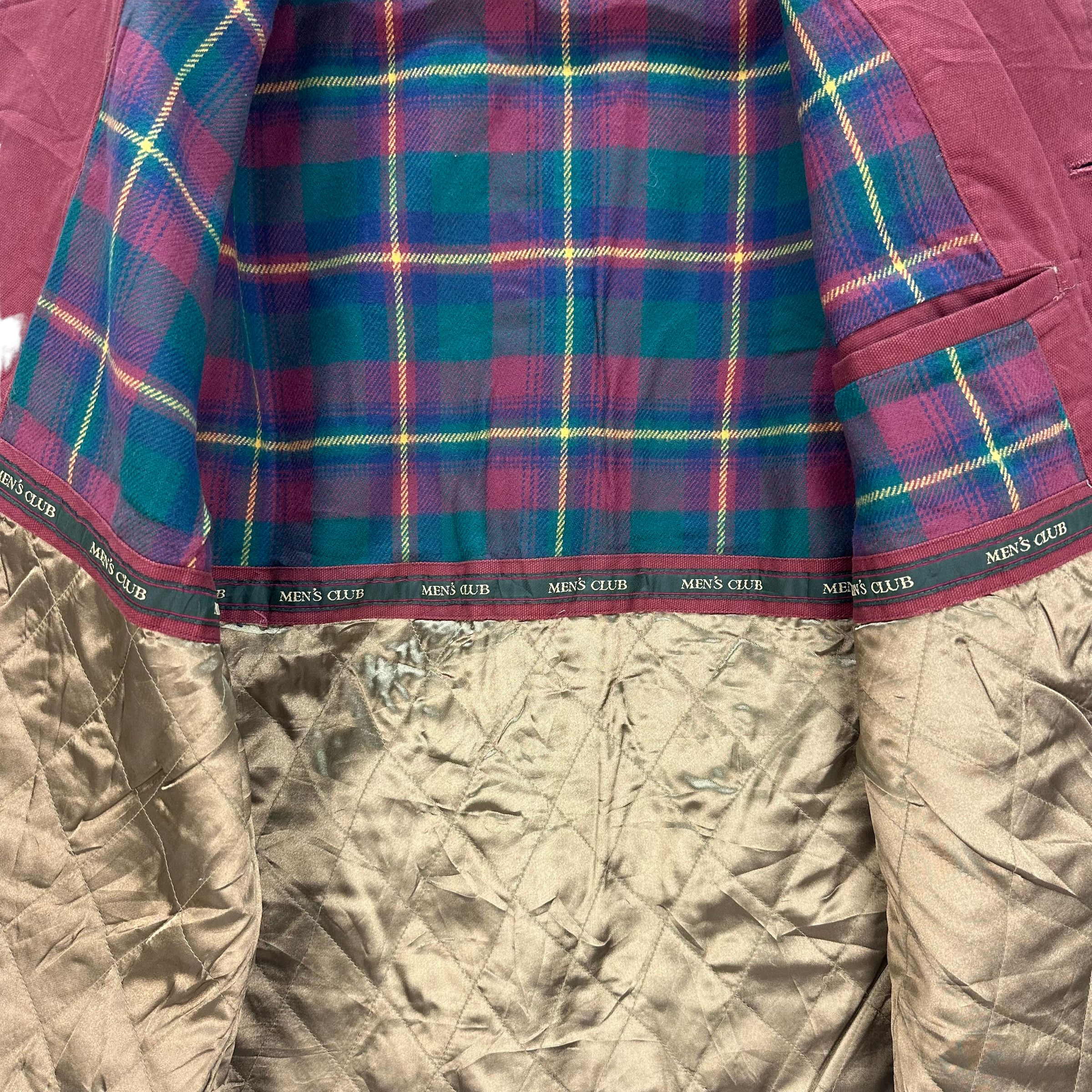 Vintage VINTAGE MEN'S CLUB OUTDOOR CHORE JACKET #8249-217 Size US M / EU 48-50 / 2 - 8 Thumbnail