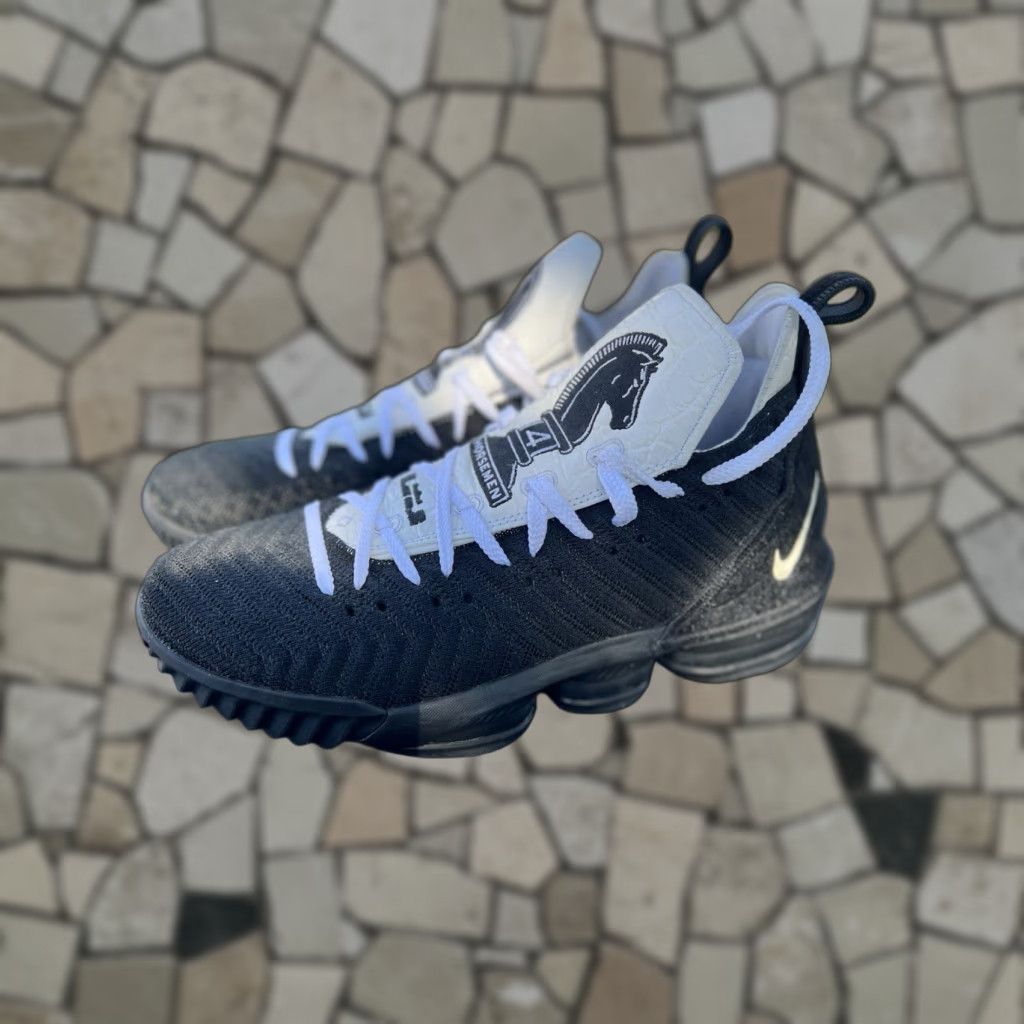 Nike LeBron 16 Four Horsemen Sneaker Men 11 Black BattleKnit Nike LeBron 2019