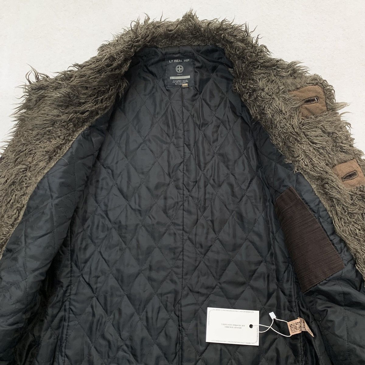 L7 Real Hip 2000s L7 Real Hip Faux Fur Trim Jacket Size US M / EU 48-50 / 2 - 6 Thumbnail