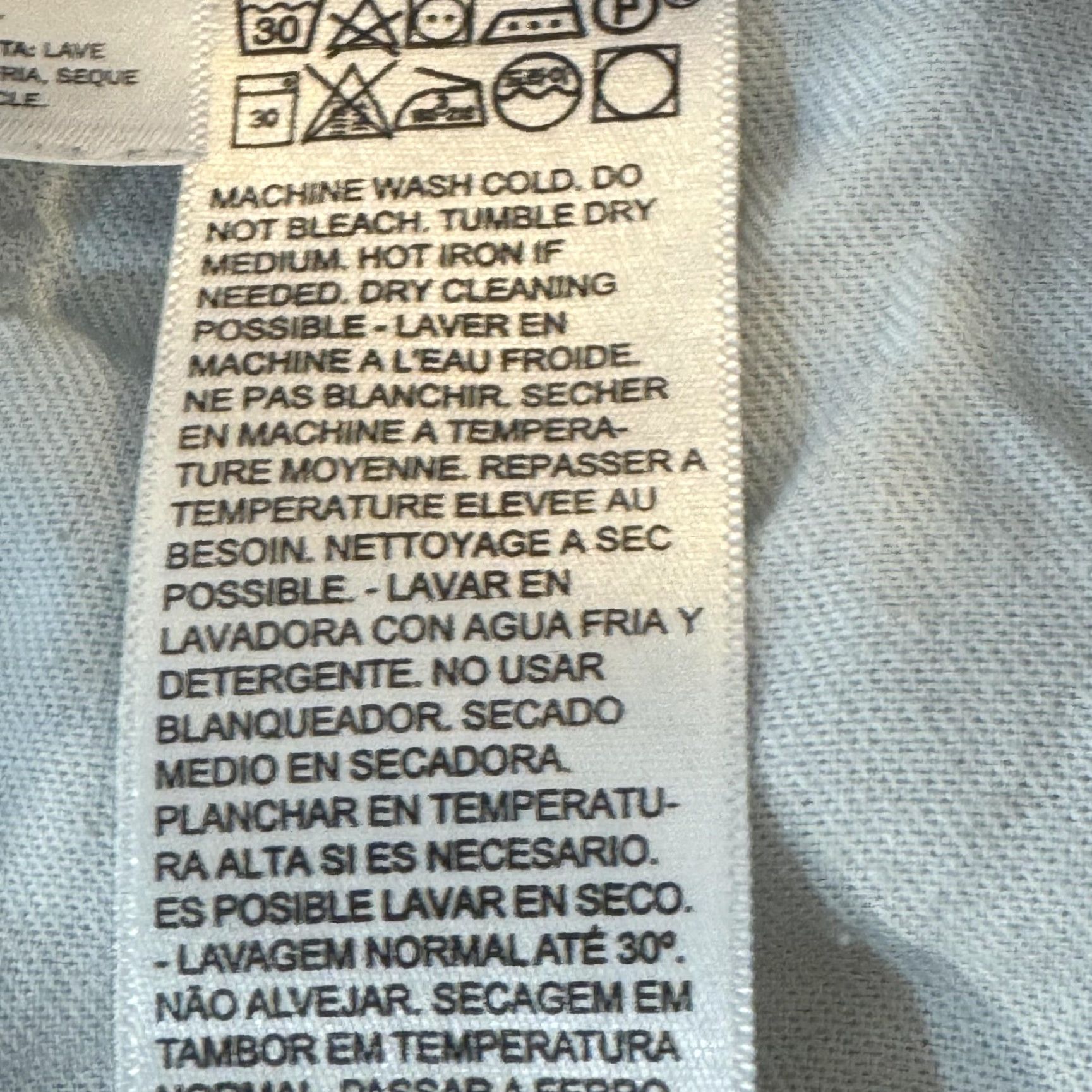 Levi's Levi's 505 Jeans Mens 40x30 Blue Medium Wash Straight Denim 5-Pocket Zip Fly Regular Rise Size US 40 / EU 56 - 6 Thumbnail
