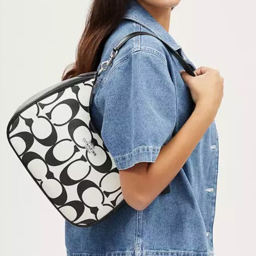 Coach New Coach Teri Hobo In Signature Canvas Bag | Grailed