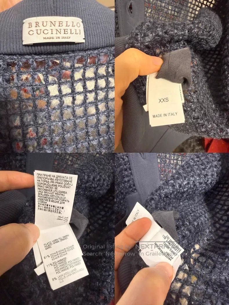 Brunello Cucinelli Brunello Cucinelli Sequined Cardigan Size XXS / US 00 / IT 34 - 9 Thumbnail