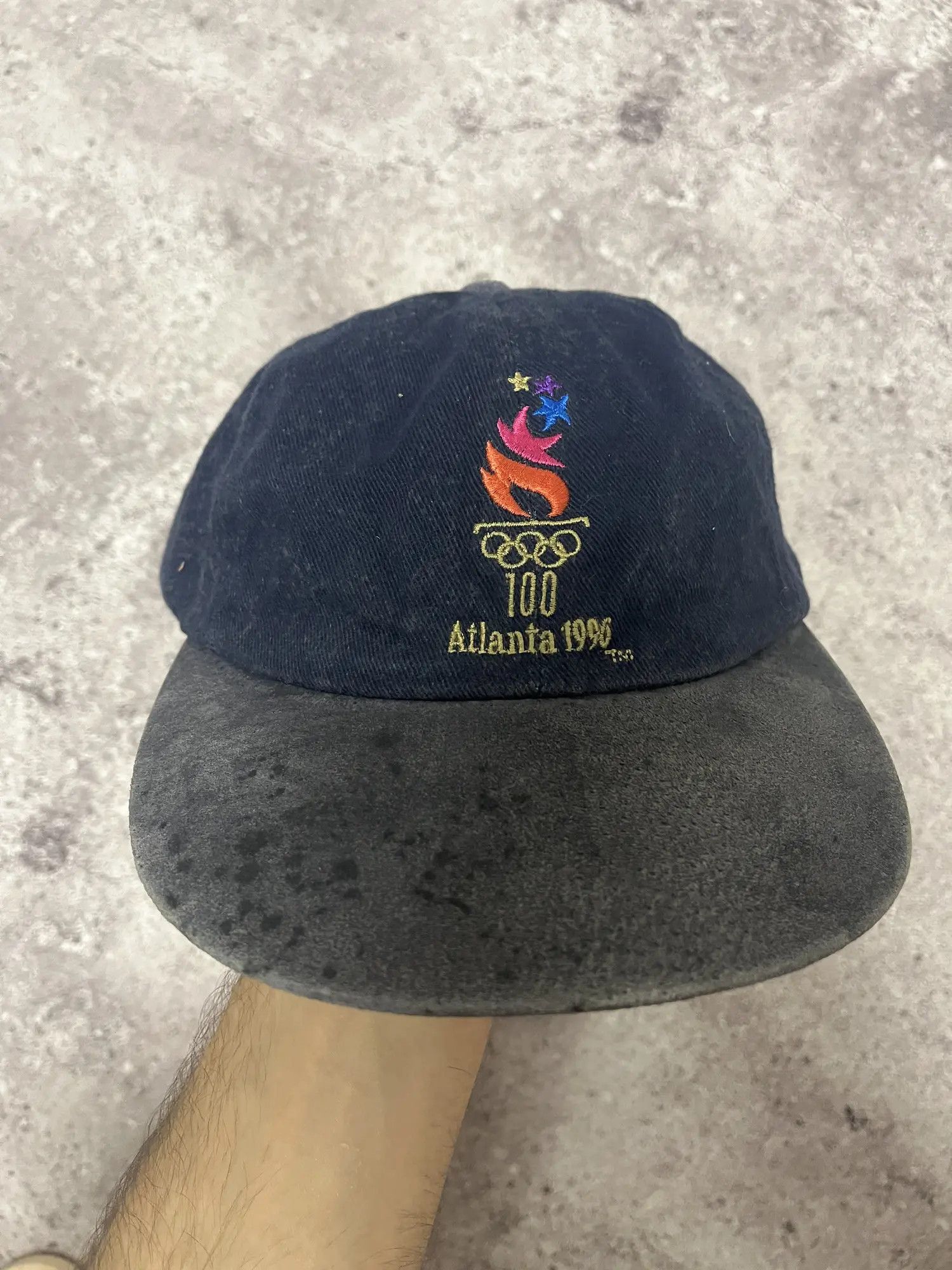 USA Olympics Vintage Atlanta 1996 Olympics McDonalds Hat Strapback Cap Size ONE SIZE - 1 Thumbnail