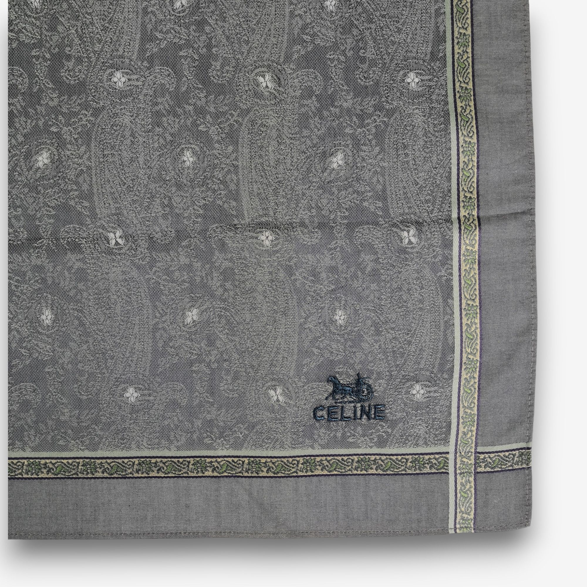 Celine Vintage Celine Paris Handkerchief Neckerchief Bandana Size ONE SIZE - 3 Thumbnail