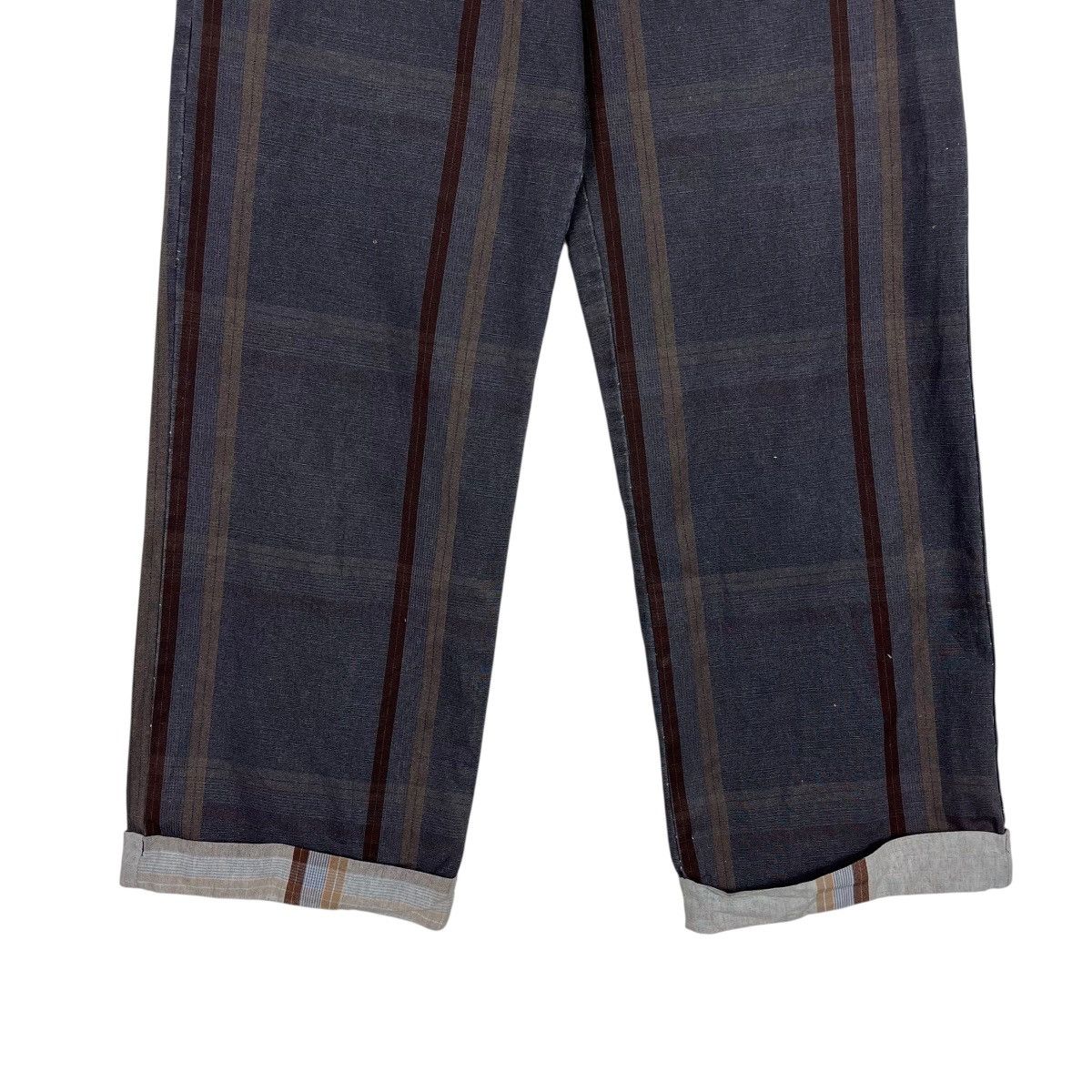 Sisley Vintage Sisley Checkered Pants Size US 32 / EU 48 - 4 Thumbnail