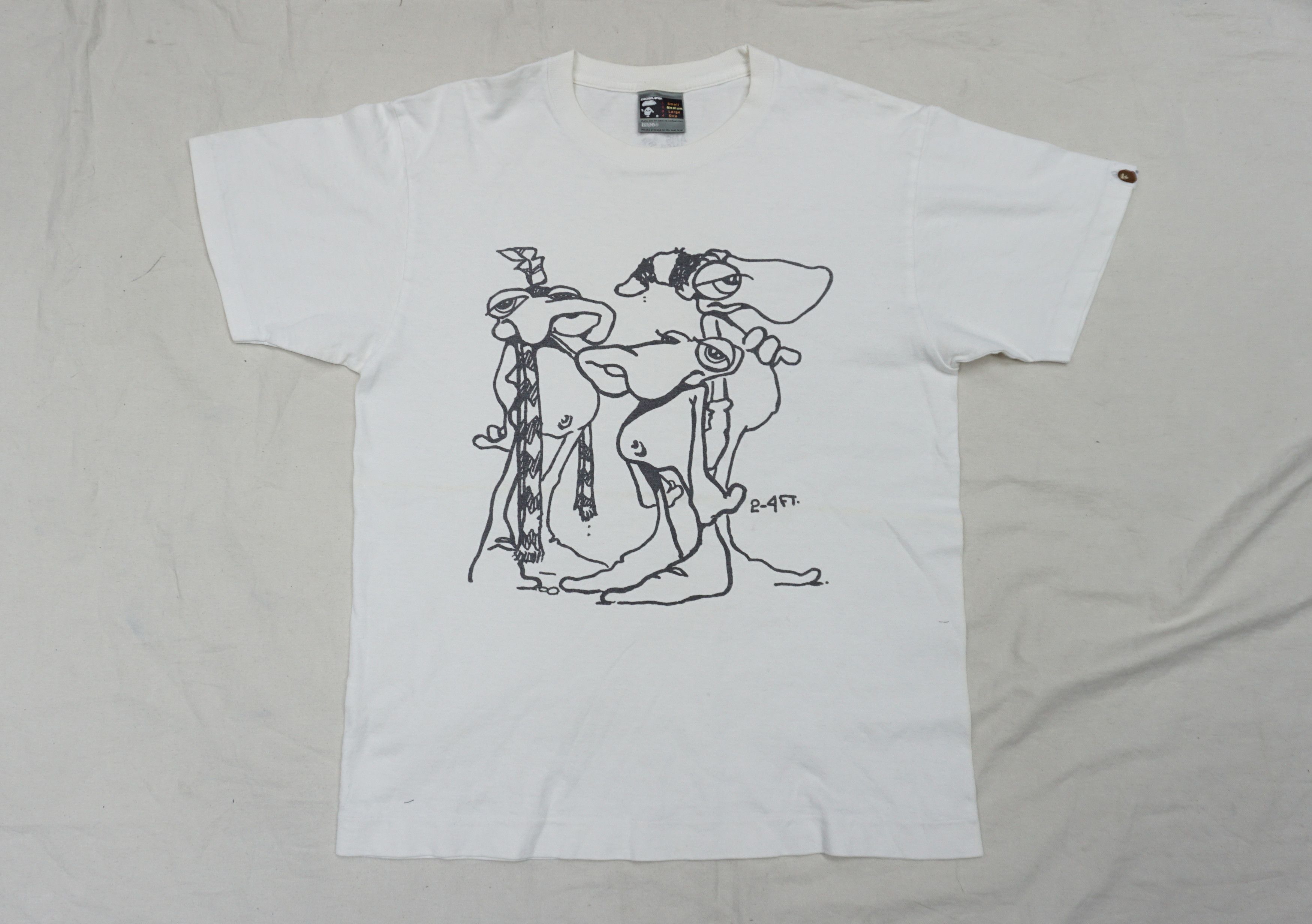 Bape × Vintage A Bathing Ape x Answer T-Shirt Size US M / EU 48-50 / 2 - 1 Thumbnail