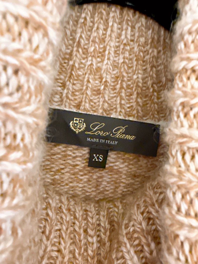 Loro Piana LORO PIANA Lucky Star high collar cashmere sweater Size XS / US 0-2 / IT 36-38 - 7 Thumbnail