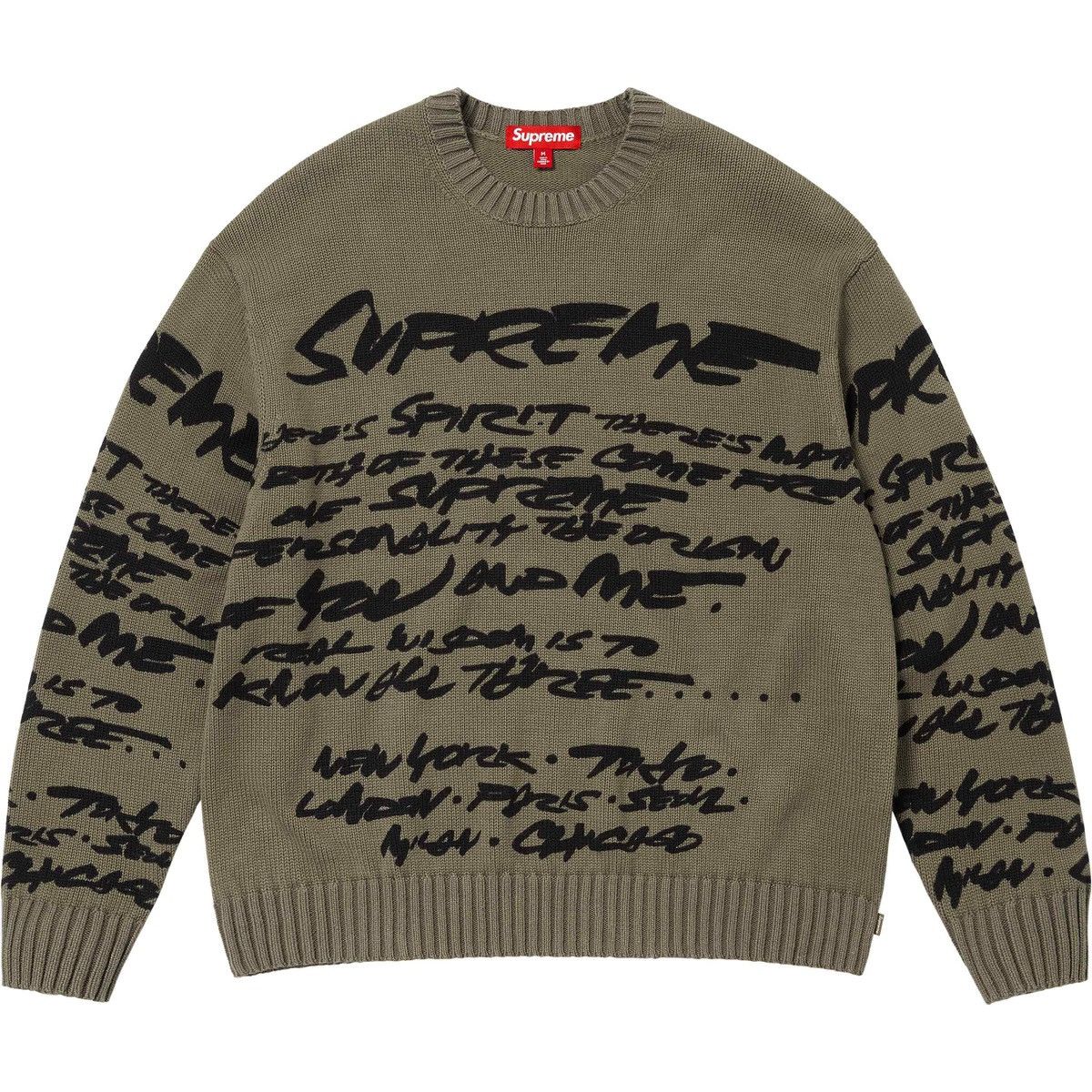 Futura × Supreme SS24 Supreme Futuara Sweater Size US L / EU 52-54 / 3 - 4 Thumbnail