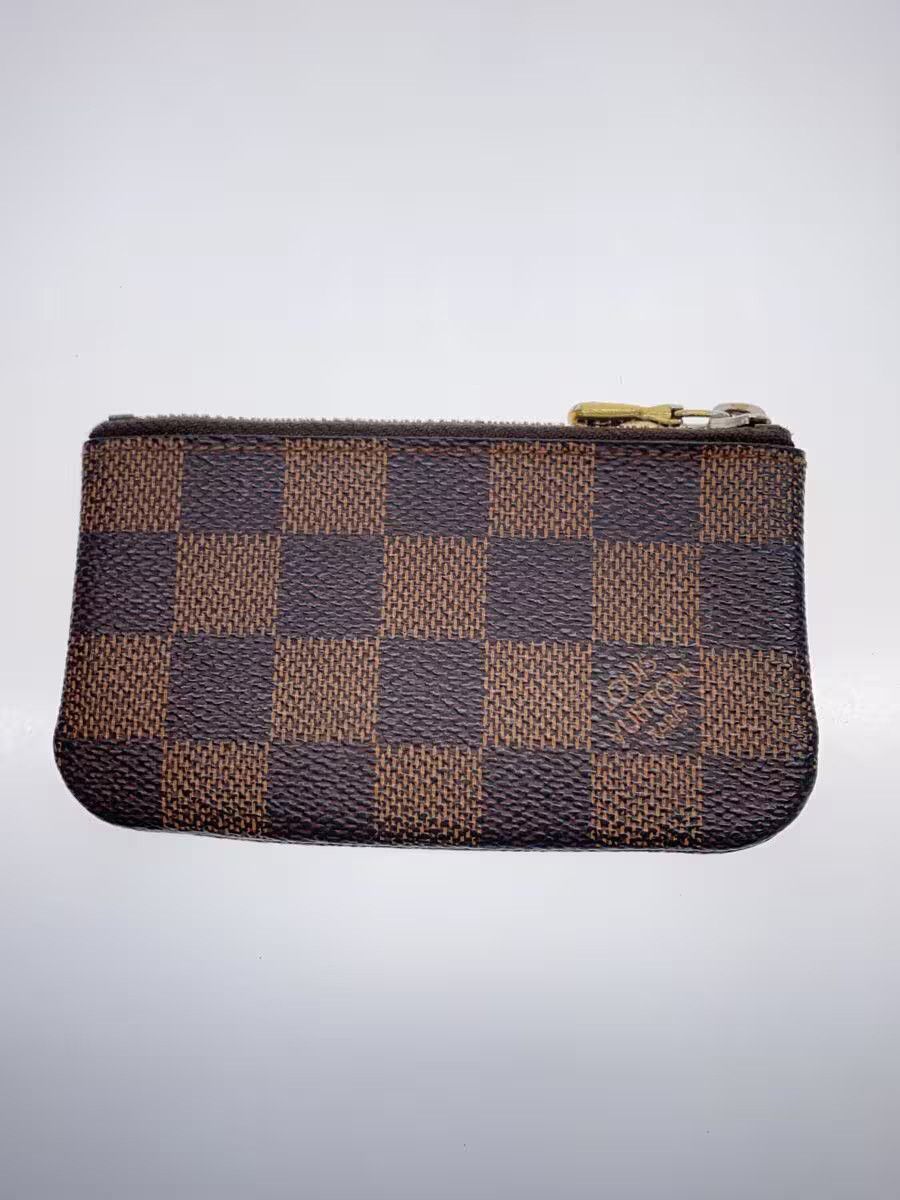 Louis Vuitton Louis Vuitton Damier Ebene Pochette Cle Brown Size ONE SIZE - 2 Thumbnail