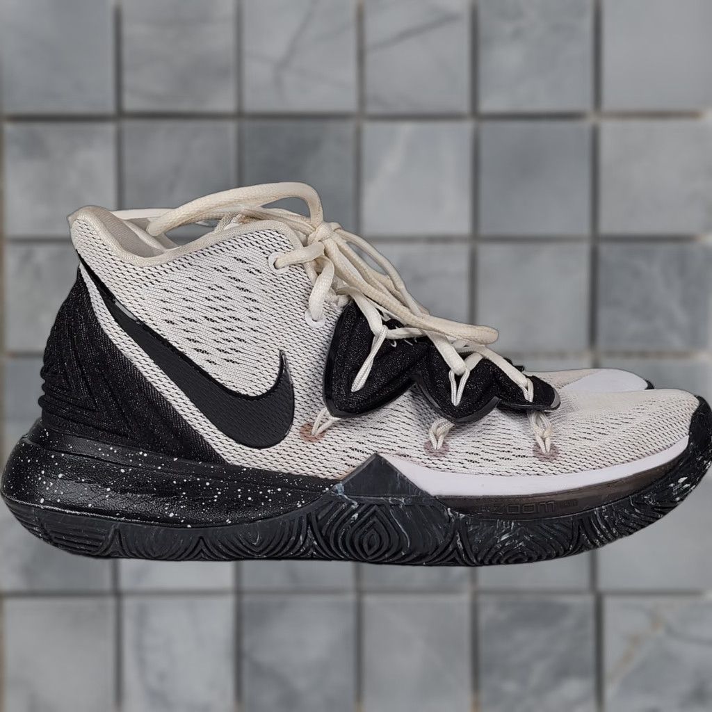 Nike Nike Kyrie 5 Cookies and Cream Mens 8.5 Sneakers AO2918-100 Nike Kyrie White 2018 Men Basketball Shoes Size ONE SIZE - 1 Thumbnail