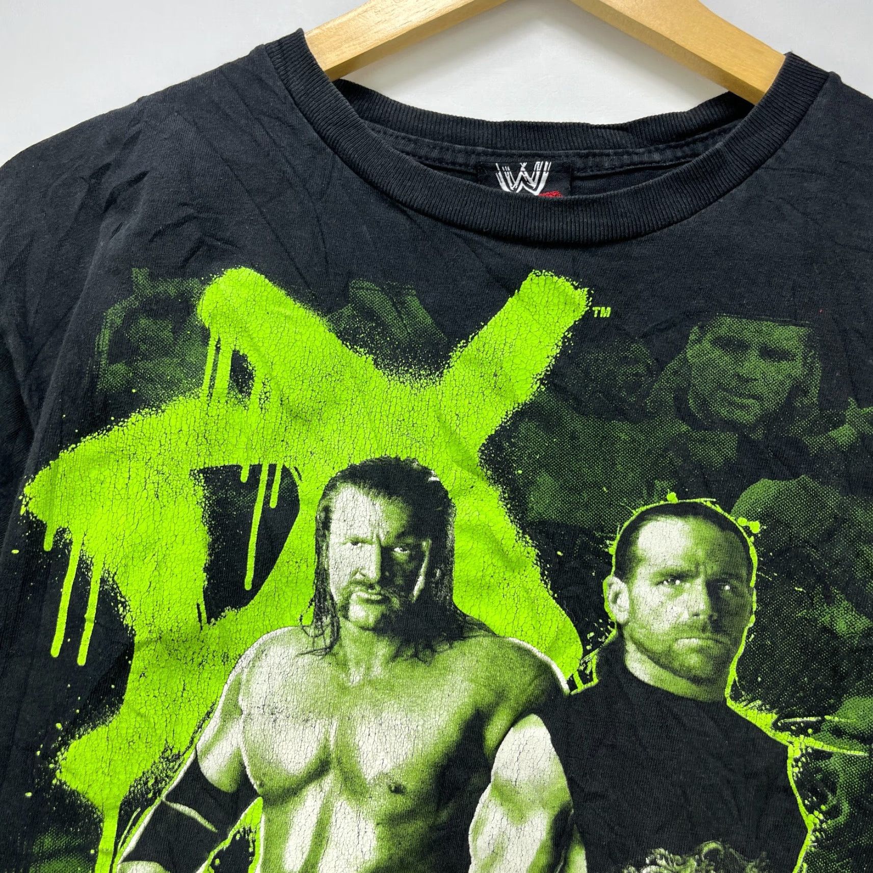 Vintage VINTAGE WWE DX Degeneration X Triple H Shawn Michaels T-Shirt Small Shirt Mens 1990s Black Size US S / EU 44-46 / 1 - 3 Thumbnail