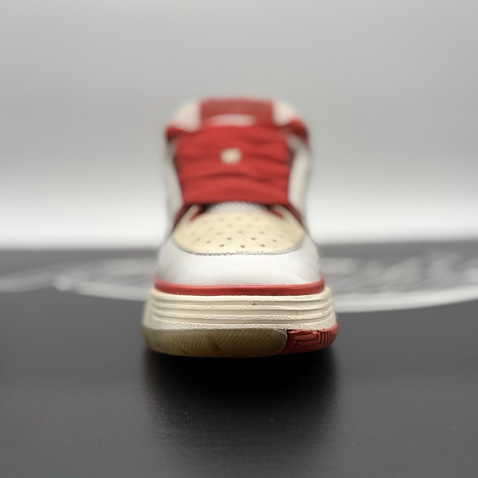 Amiri Size 42 (9 US) Amiri MA-1 ' White, Red ' | GOOD CONDITION! Size US 9 / EU 42 - 6 Thumbnail