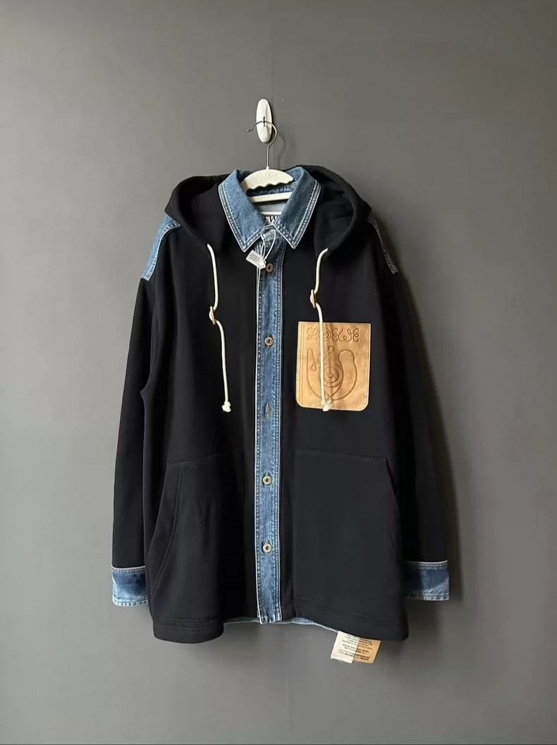 Loewe Loewe Cowboy patchwork coat Size L / US 10 / IT 46 - 1 Thumbnail
