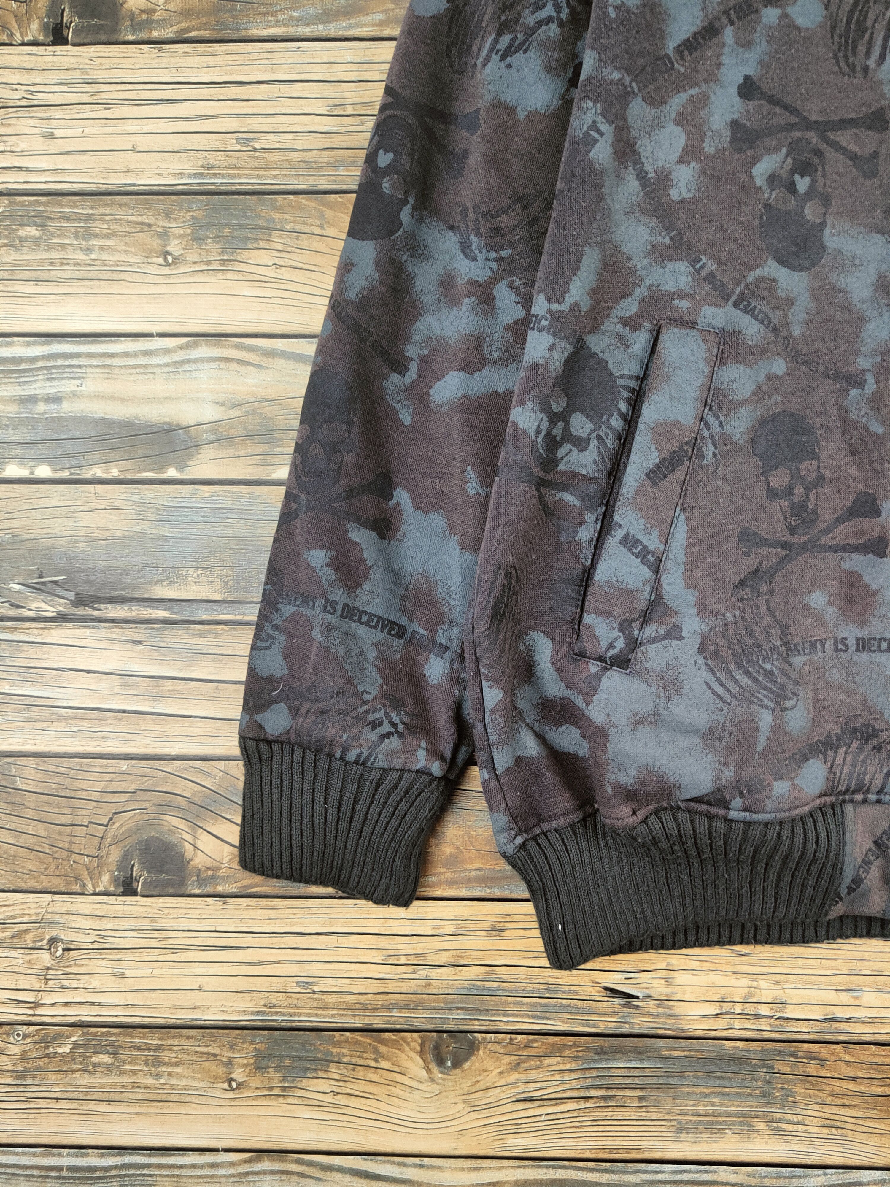 Defective Struct DL Defective Struct Dark Gray Hoodie Sweater #46-856 Size US L / EU 52-54 / 3 - 4 Thumbnail