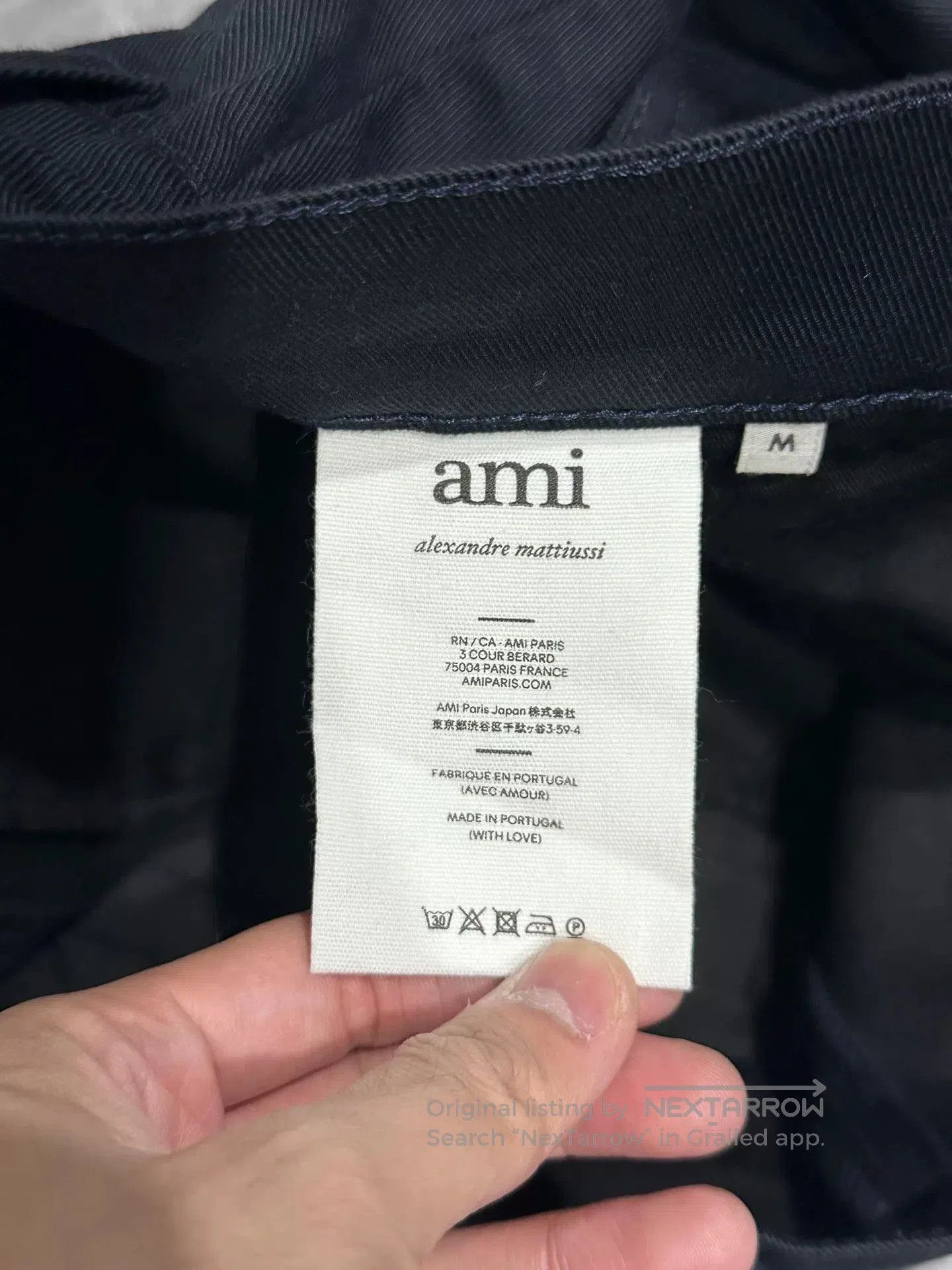 AMI AMI Paris Wide-Leg Cargo Pants. Size US 30 / EU 46 - 4 Thumbnail