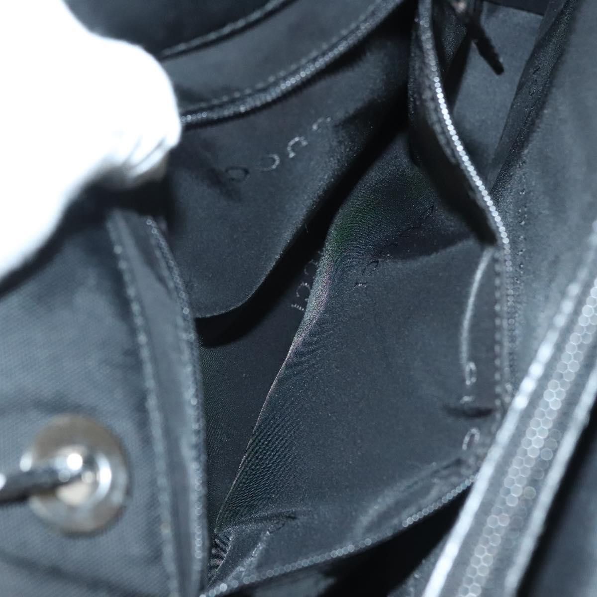 Gucci GUCCI Bamboo Hand Bag Nylon Black Silver 002 002 Size ONE SIZE - 22 Thumbnail