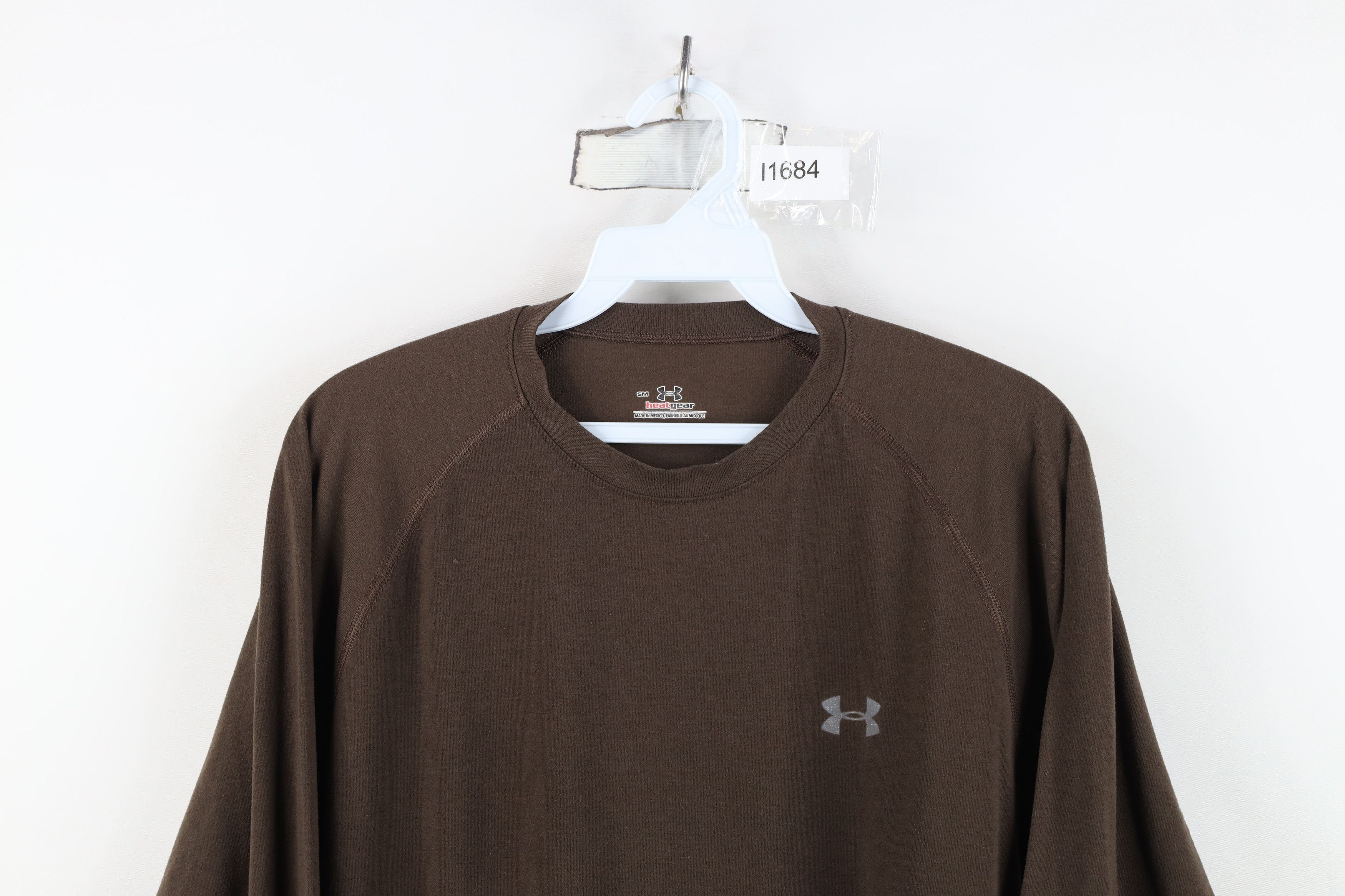 Under Armour Vintage Y2K Under Armour Tactical Long Sleeve T-Shirt Brown Size US S / EU 44-46 / 1 - 2 Thumbnail