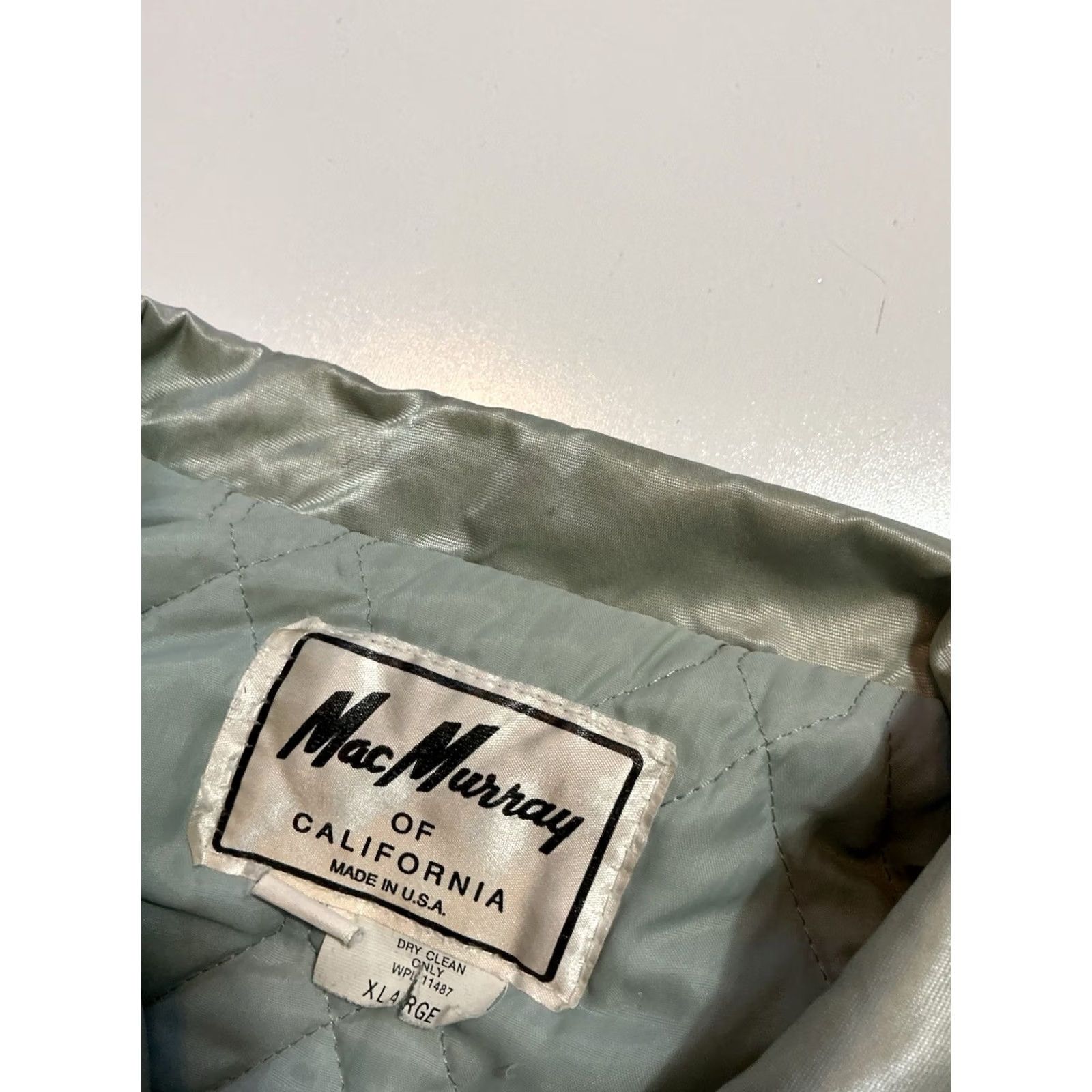 Vintage VINTAGE MacMurray USAF Northrop B-2 Stealth Bomber Satin Flight Jacket XL Mens Size US XL / EU 56 / 4 - 7 Thumbnail