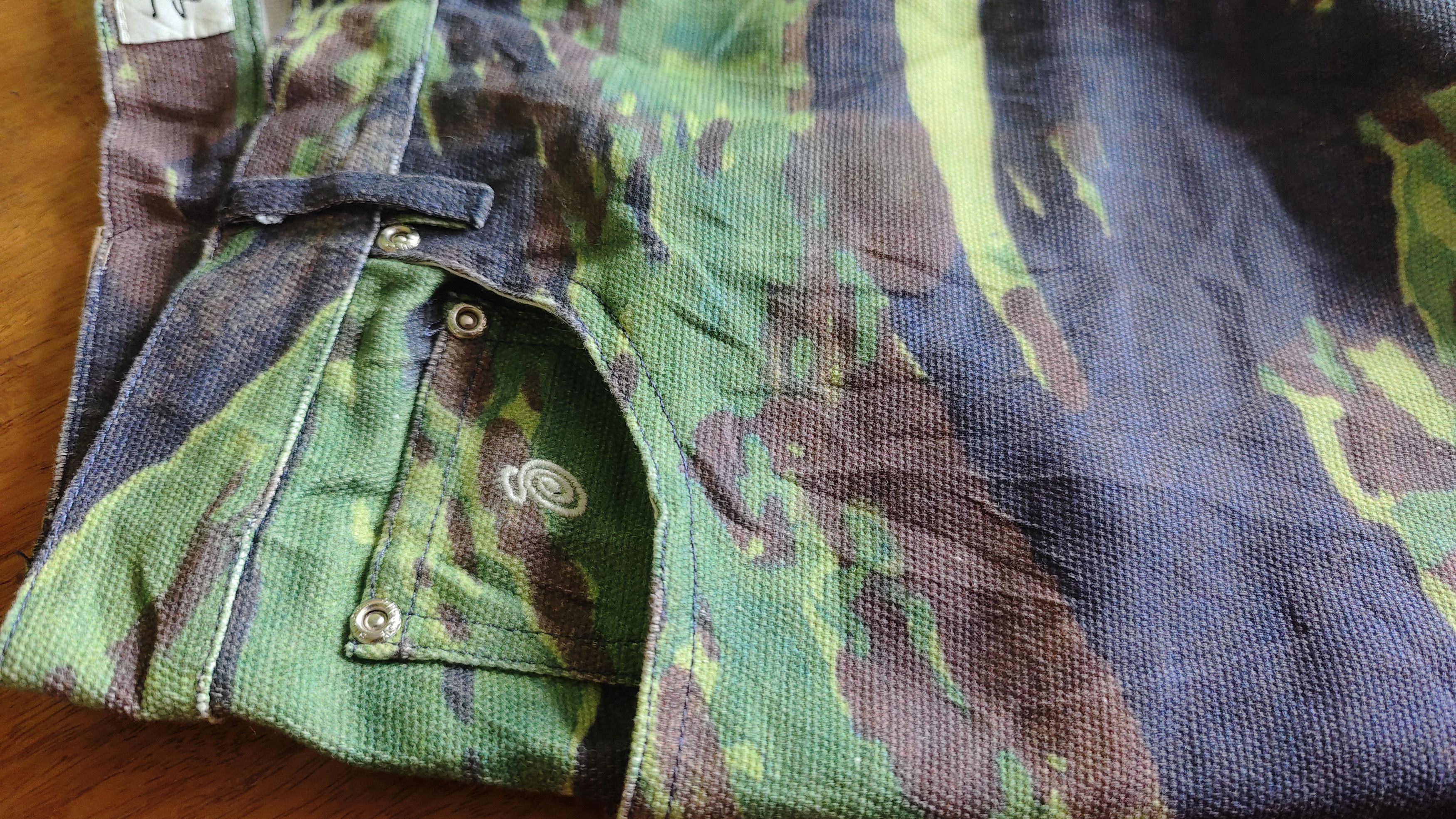 Hypebeast × Stussy Stussy x Lucien Smith Tigris Canvas Big Ol Jeans Size US 32 / EU 48 - 5 Thumbnail