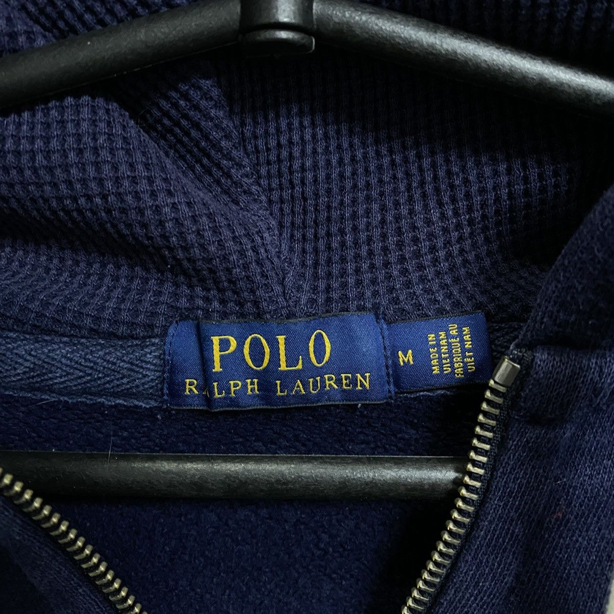 Polo Ralph Lauren Vintage Polo Ralph Lauren Zip Hoodie Blue Size US M / EU 48-50 / 2 - 7 Thumbnail