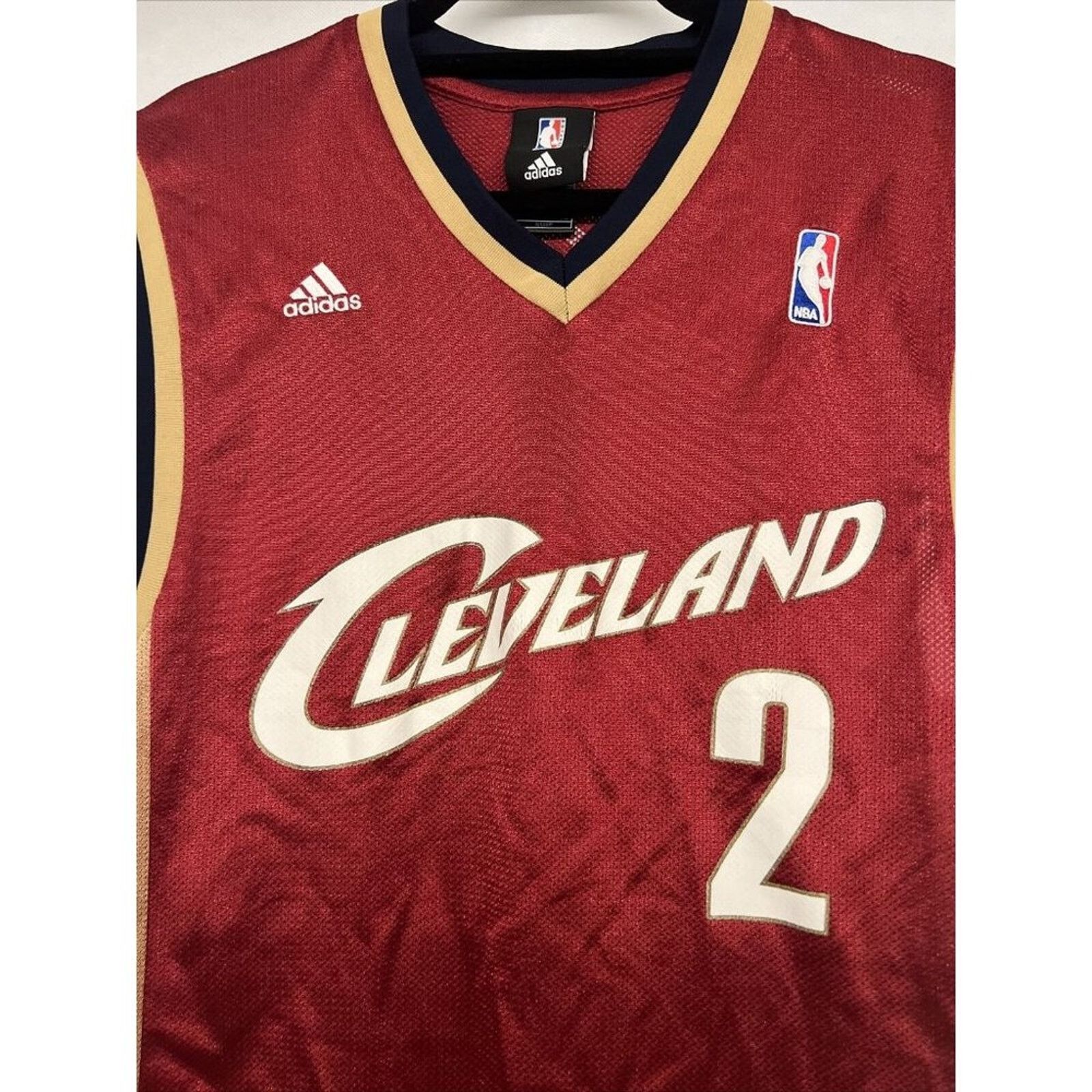 Adidas adidas Cleveland Cavs Red sleeveless jersey #2 williams Size US S / EU 44-46 / 1 - 3 Thumbnail